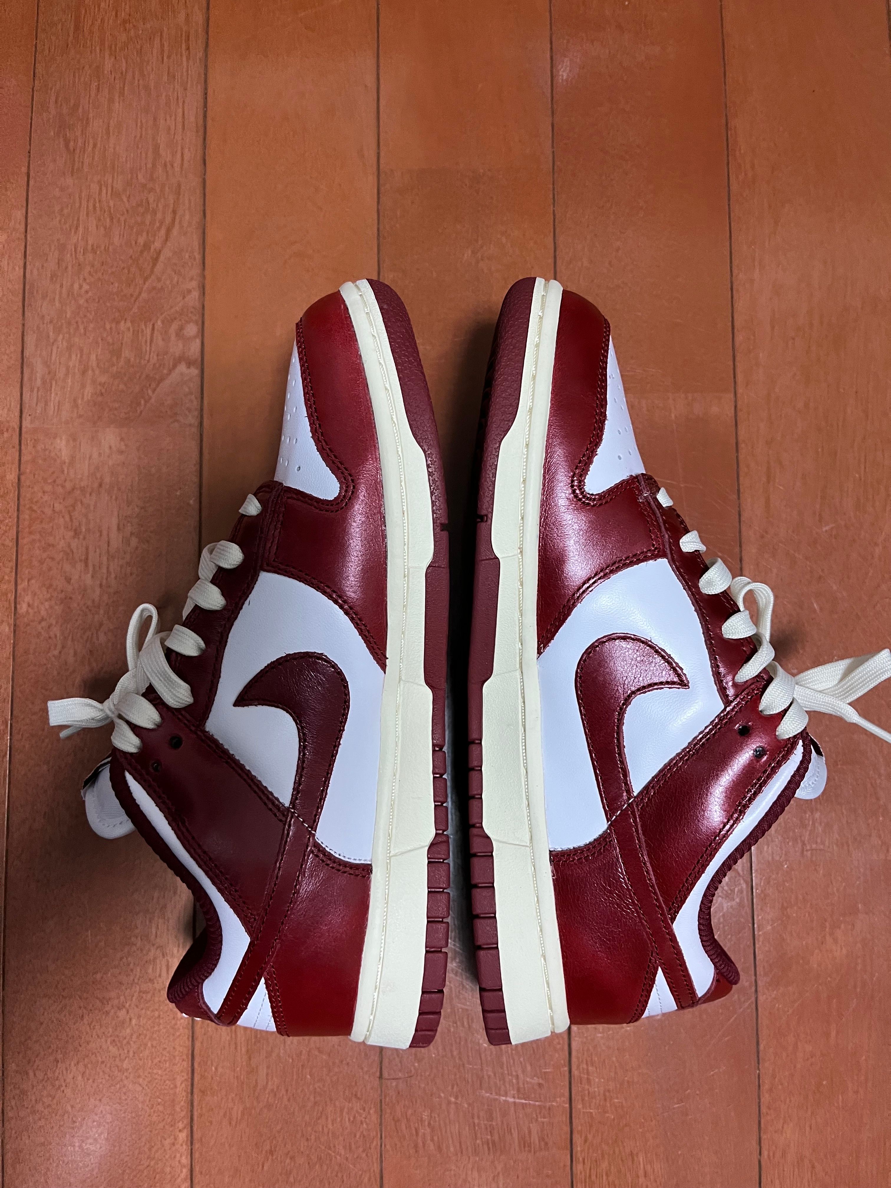 Nike Women's Dunk Low PRM "Team Red and White"