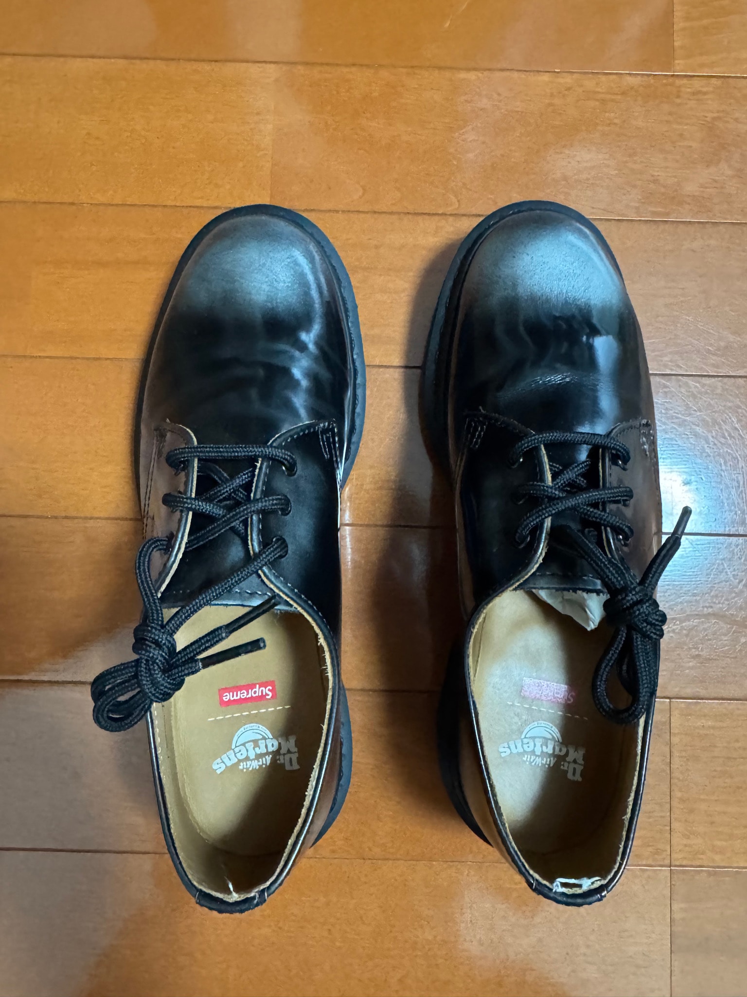 Supreme × Dr.Martens 1461 3 Eye Shoe "Black"