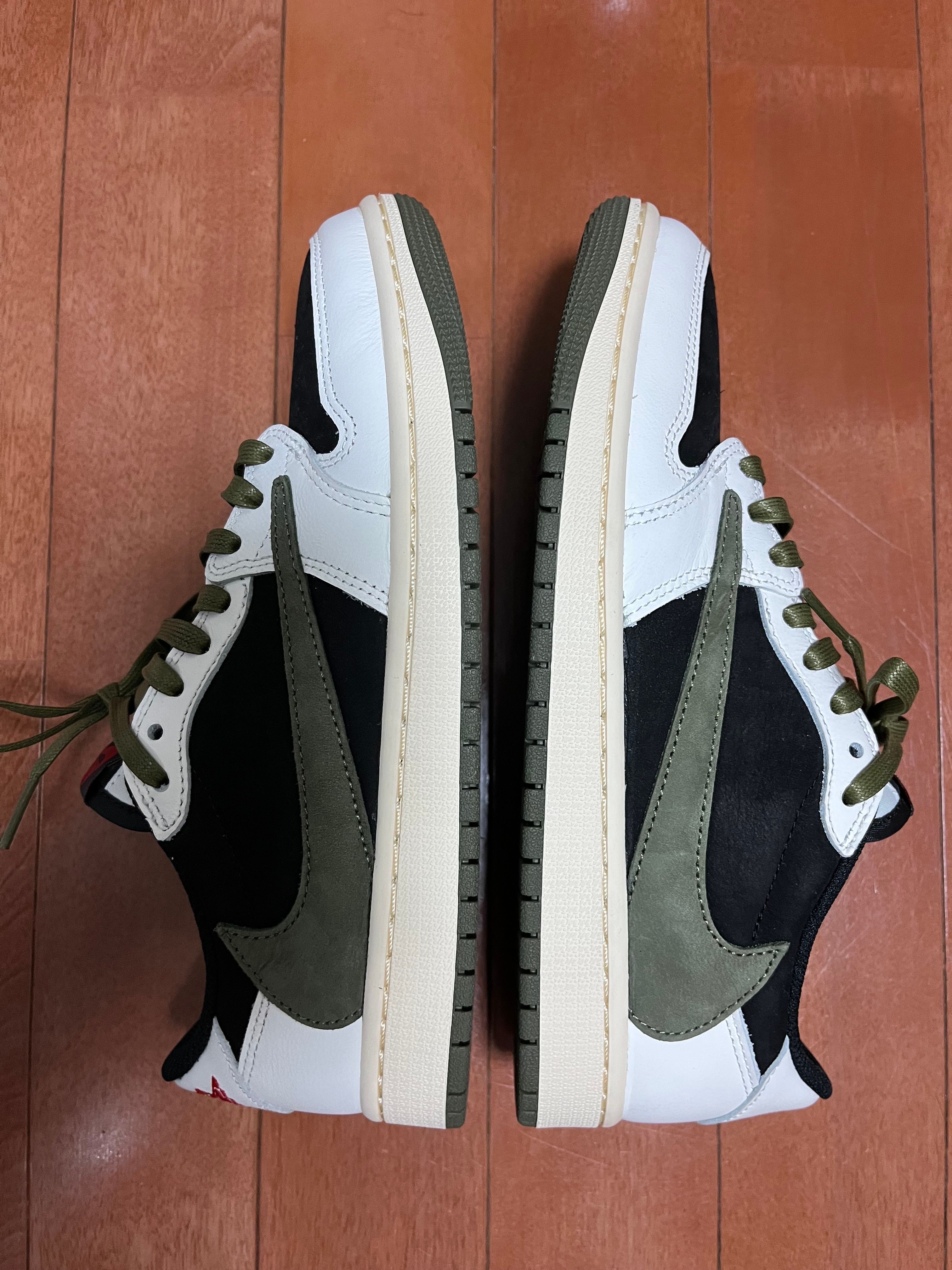 Travis Scott × Nike Women's Air Jordan 1 Low OG "Medium Olive"