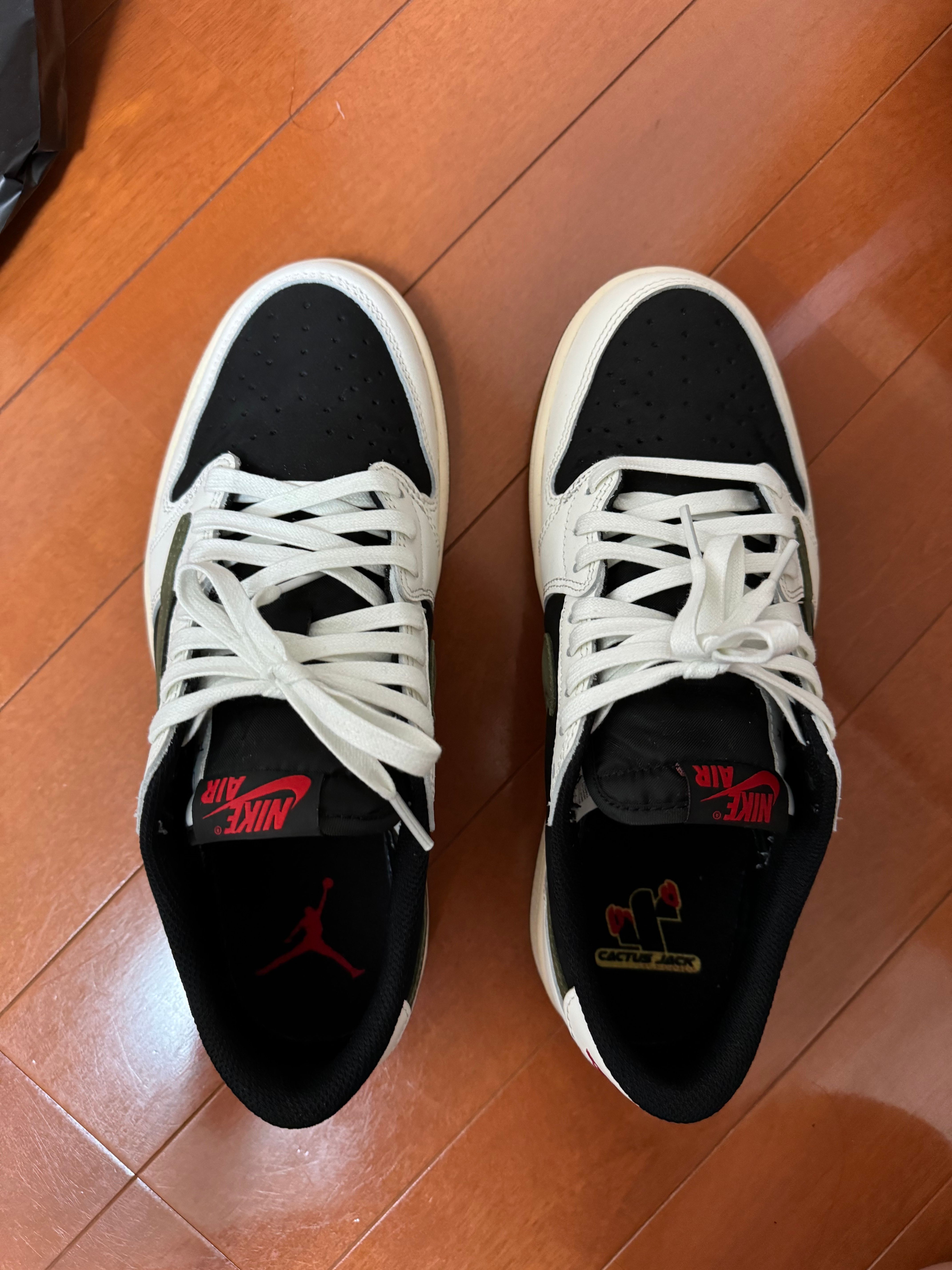Travis Scott × Nike Women's Air Jordan 1 Low OG "Medium Olive"