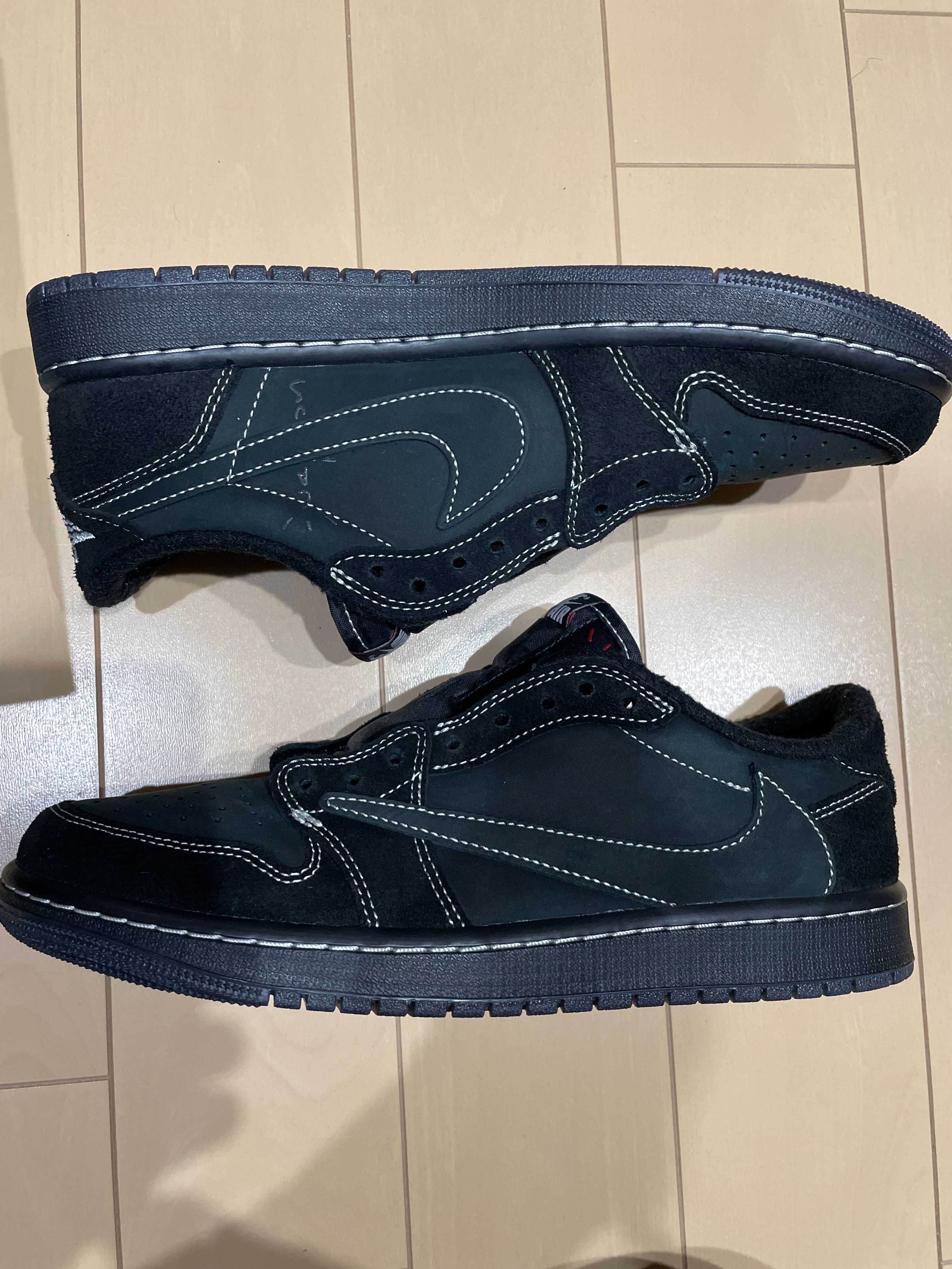 Travis Scott × Nike Air Jordan 1 Low OG SP "Black Phantom"