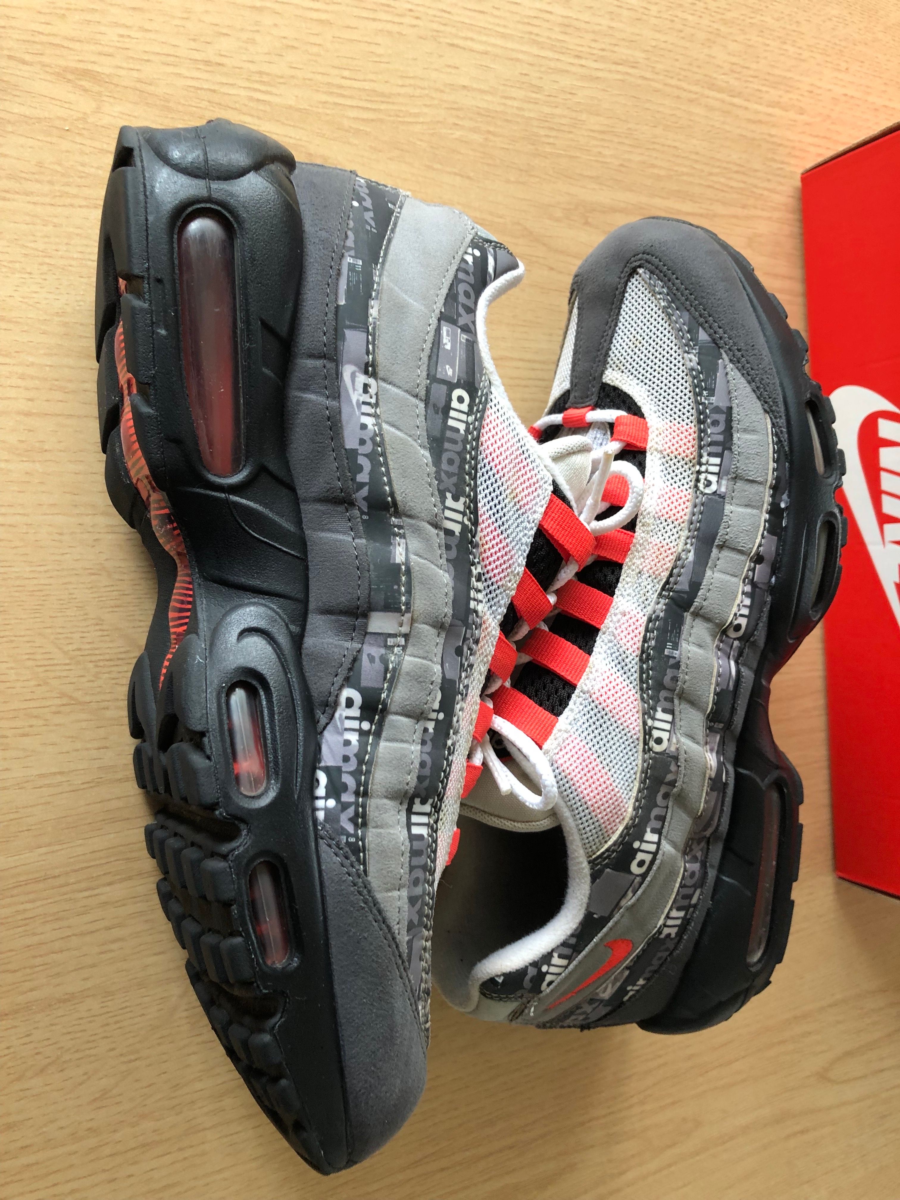 atmos × Nike Air Max 95 "Red We Love Nike"