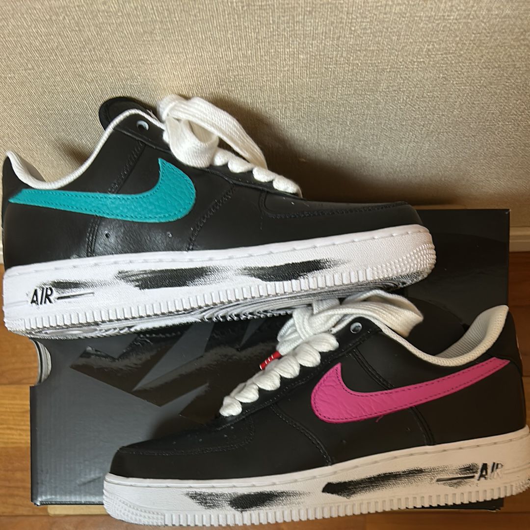 PEACEMINUSONE × Nike Air Force 1 Low '07 Para-Noise 3.0 "Black and Multi-Color" / G-DRAGON