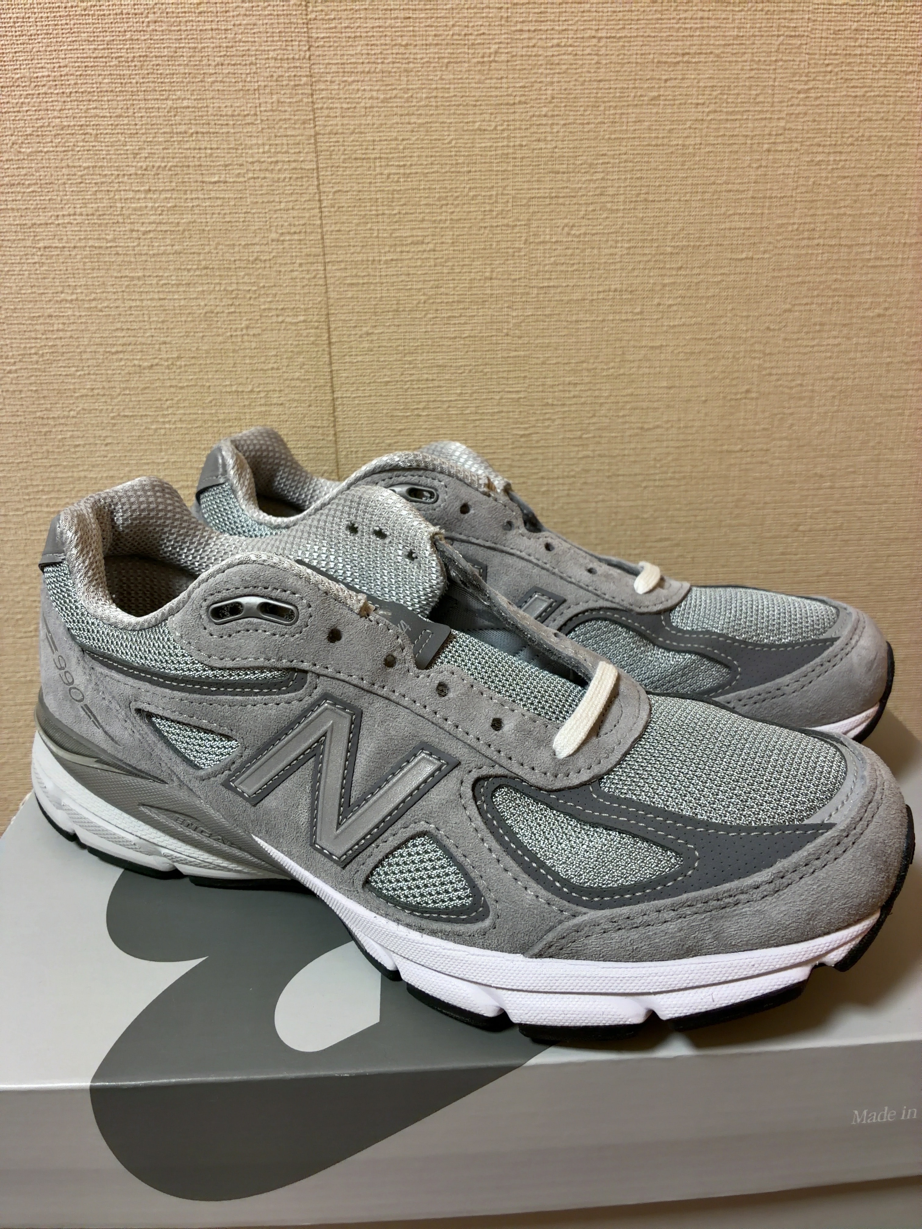 New Balance 990V4 "Grey Silver"