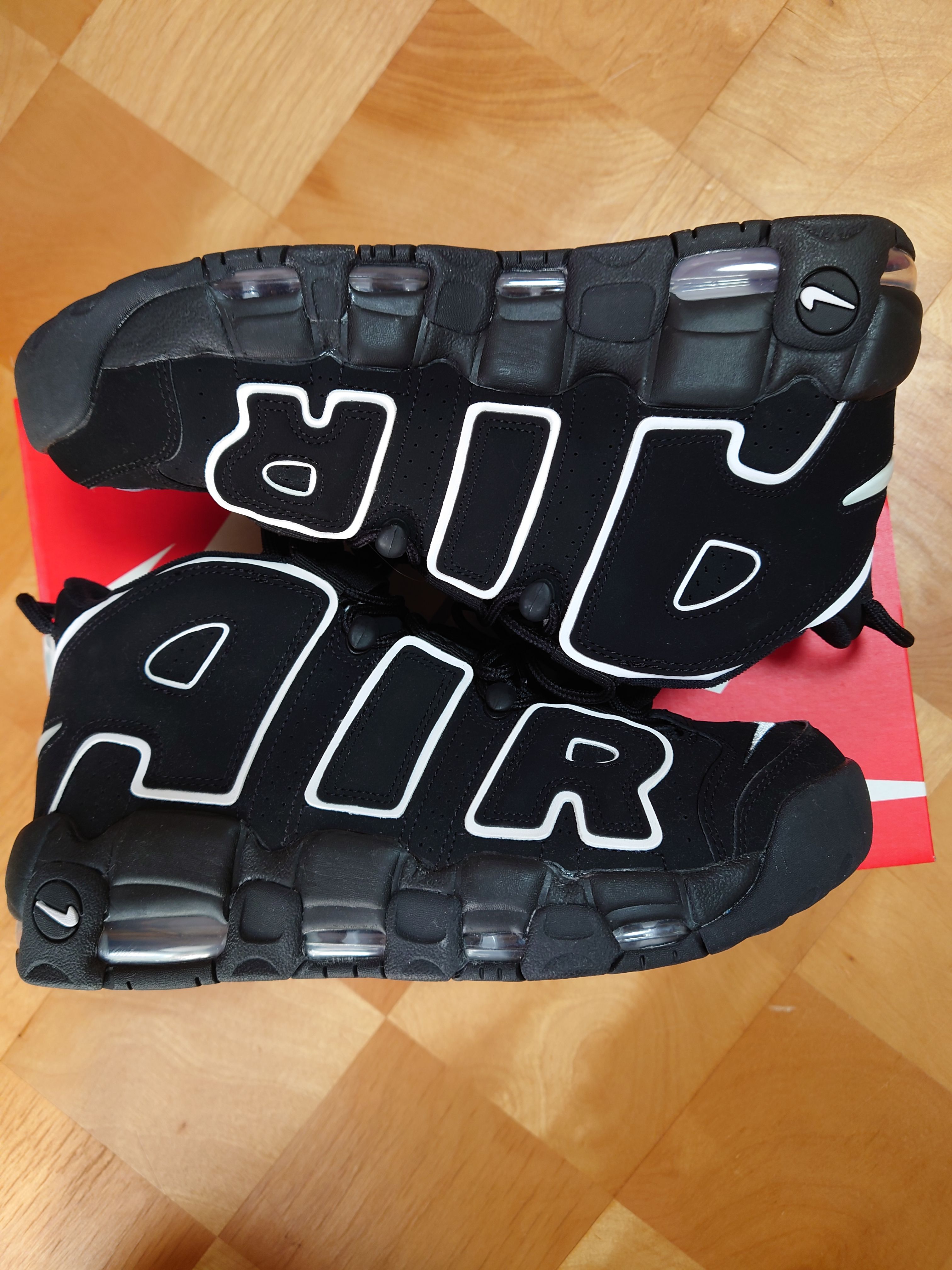 Nike Air More Uptempo "Black/White"(2020)