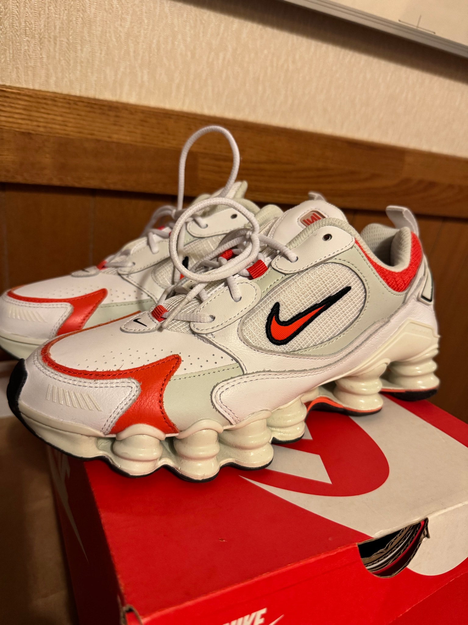 Nike Women's Shox TL Nova "White/Orange"