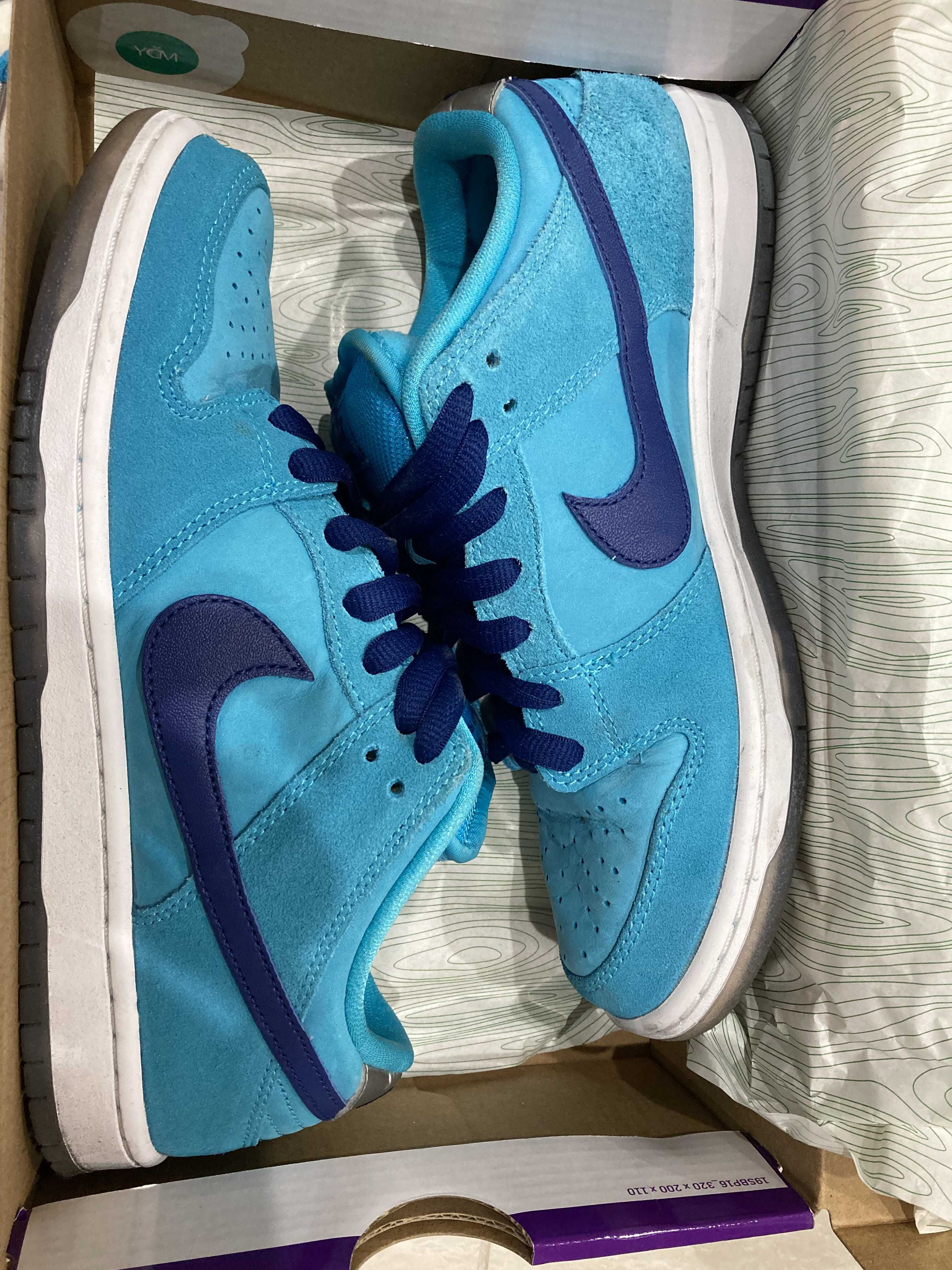 Nike SB Dunk Low Pro "Blue Fury/Deep Royal Blue"