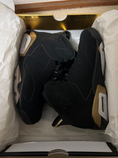 Nike Air Jordan 6 DMP "Black/Metallic Gold" (2020)