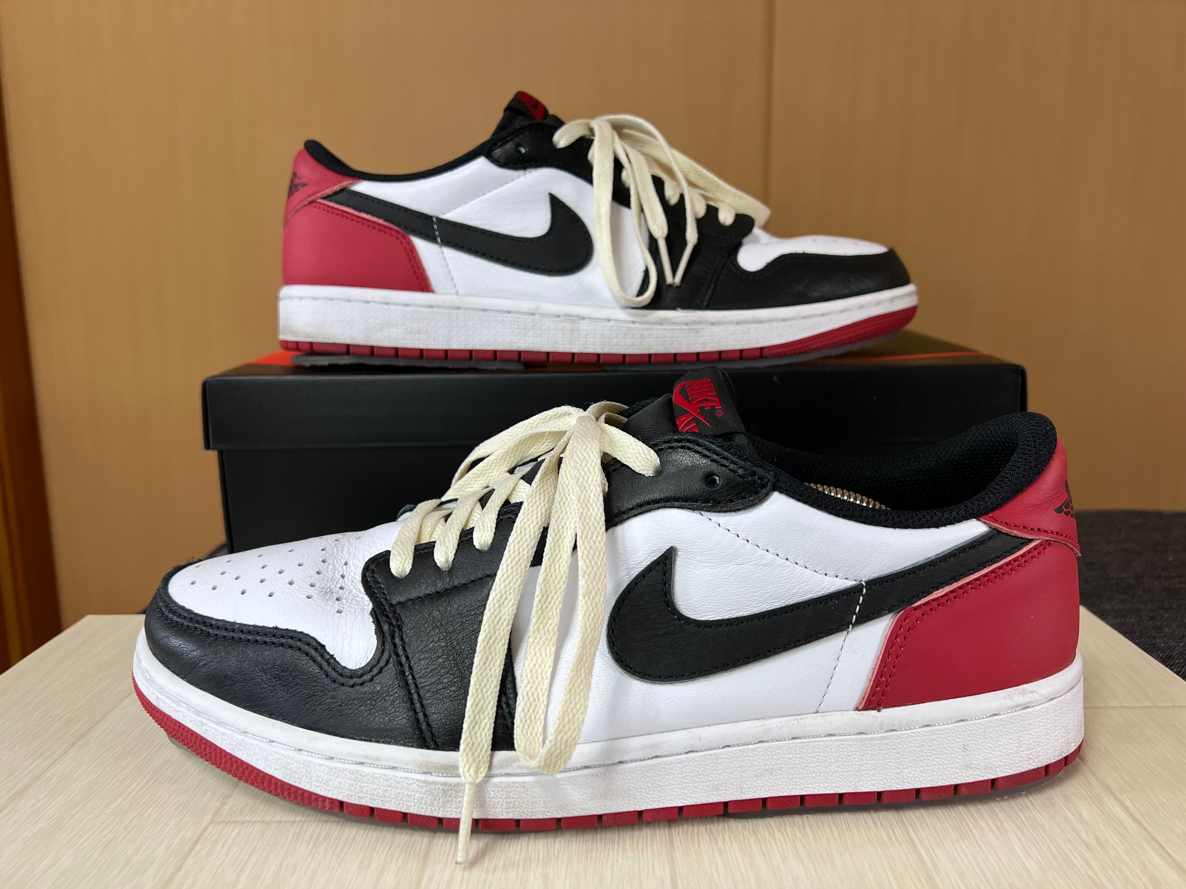 Nike Air Jordan 1 Retro Low OG "Black Toe"