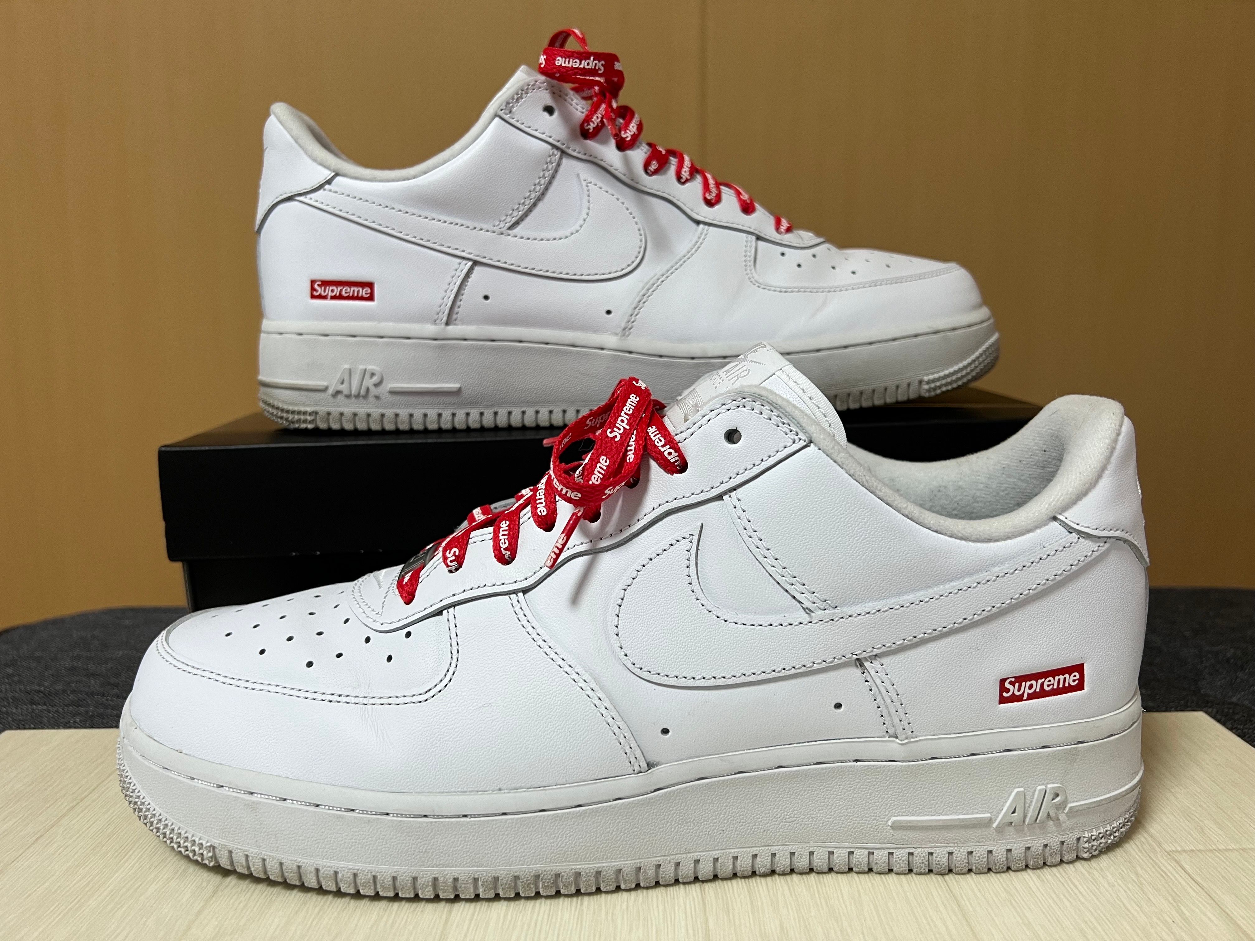 Supreme × Nike Air Force 1 Low "White"