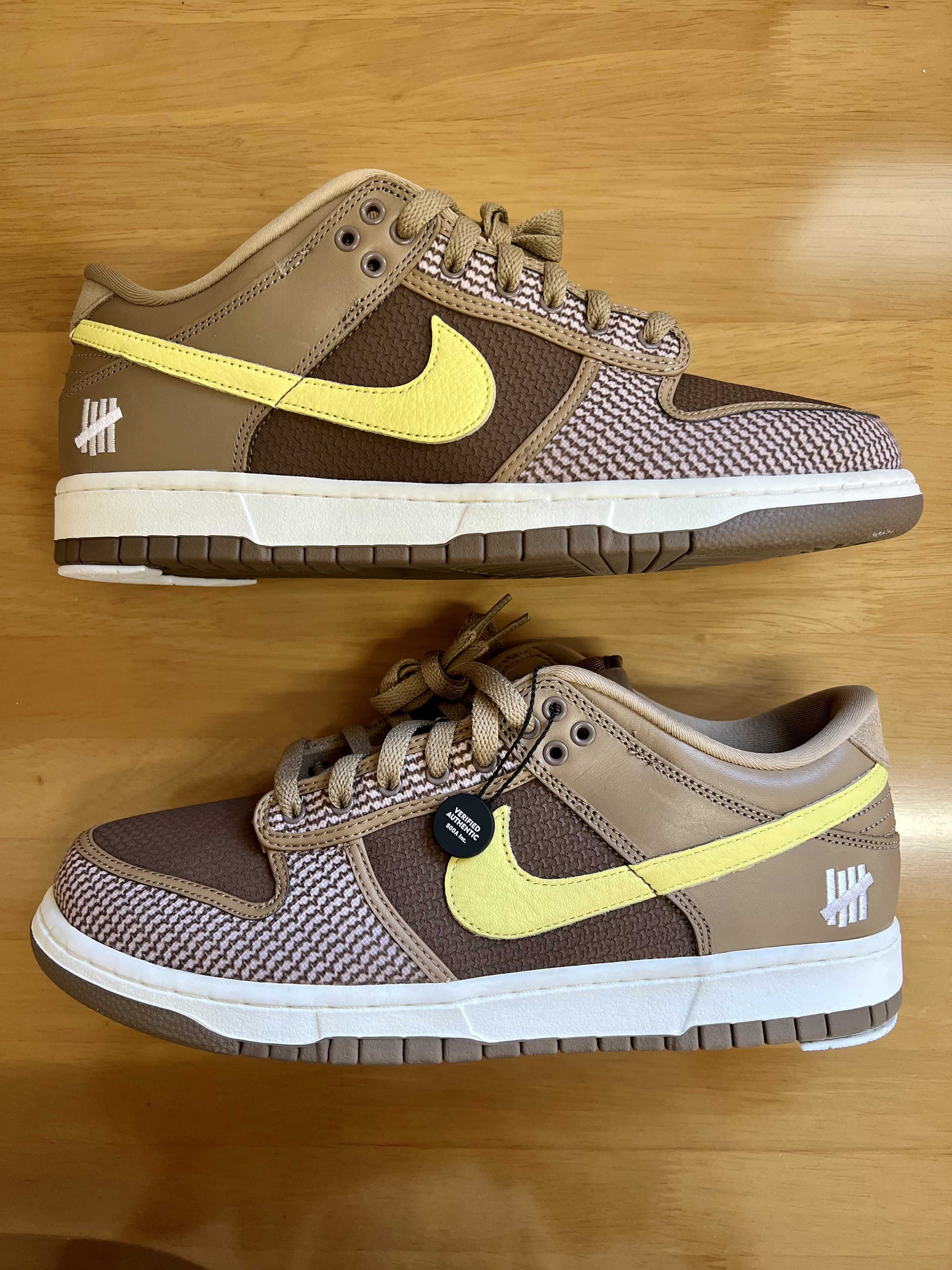 UNDEFEATED × Nike Dunk Low SP  "Canteen/Lemon Frost/Palomino"