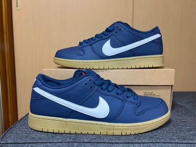 Nike SB Dunk Low Pro ISO Orange Label "Navy Gum"
