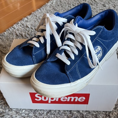 Supreme × Vans Sid "Blue"