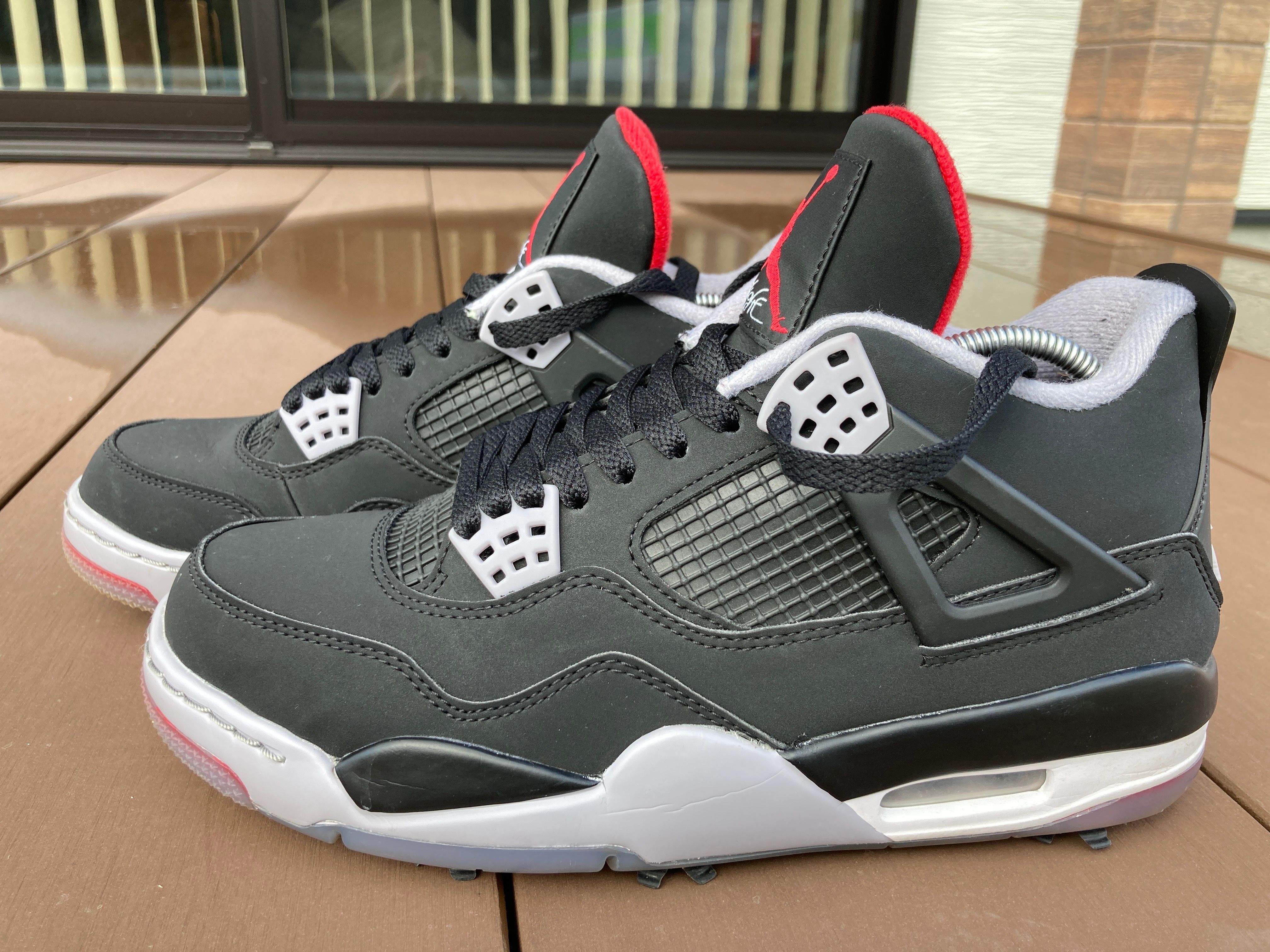 Nike Air Jordan 4 Golf "Bred"