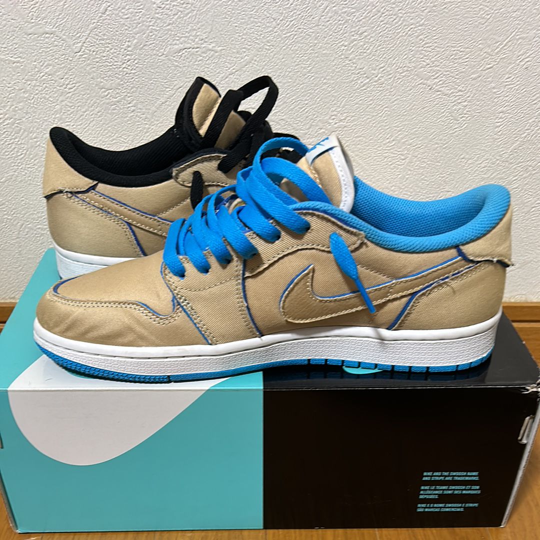 Nike SB Air Jordan 1 Low "Desert Ore/Royal Blue" 