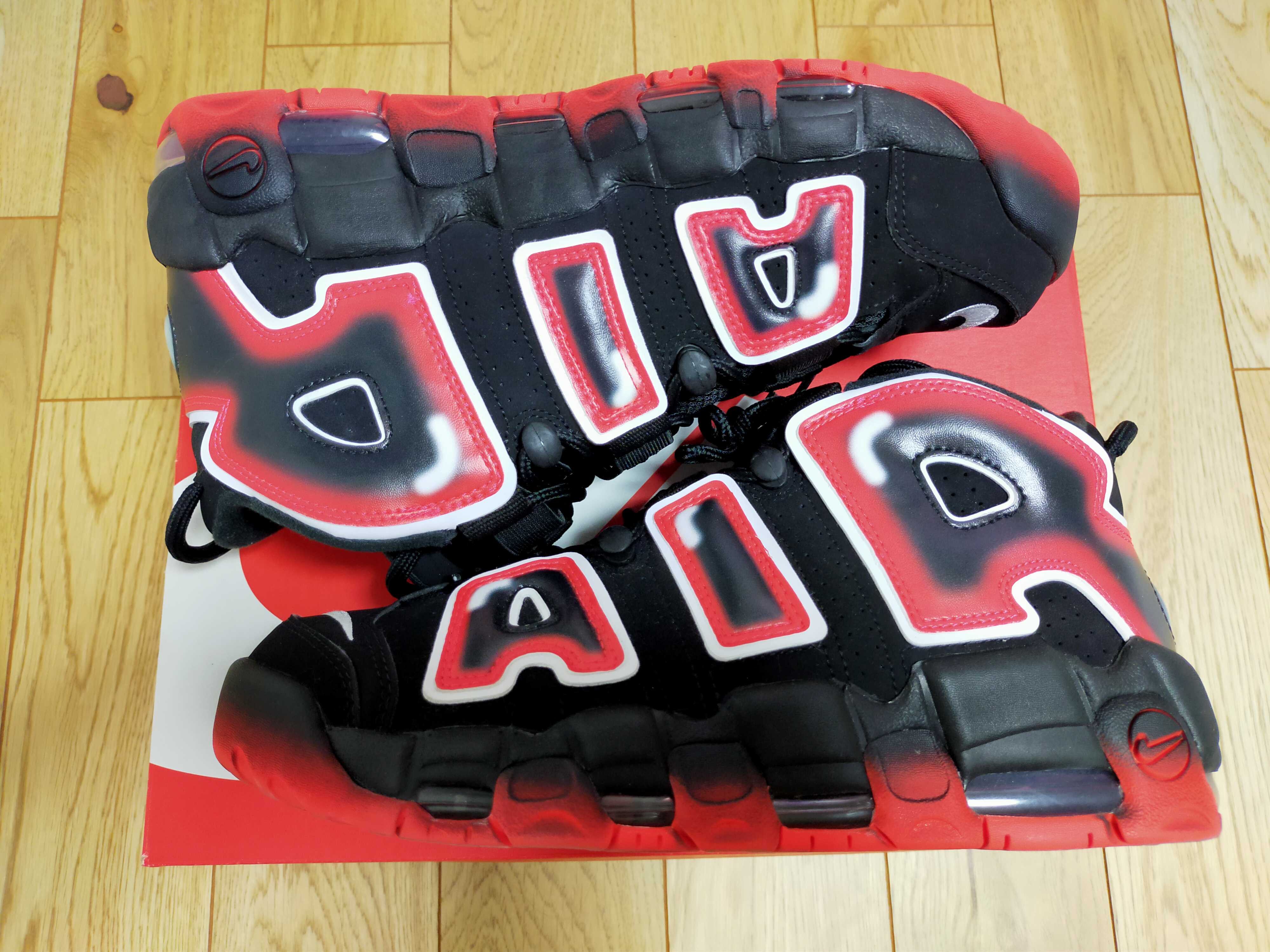 NIKE AIR MORE UPTEMPO "LASER CRIMSON"