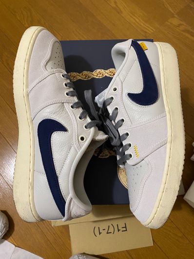 UNION × Nike Air Jordan 1 Low KO "Sail Leather"