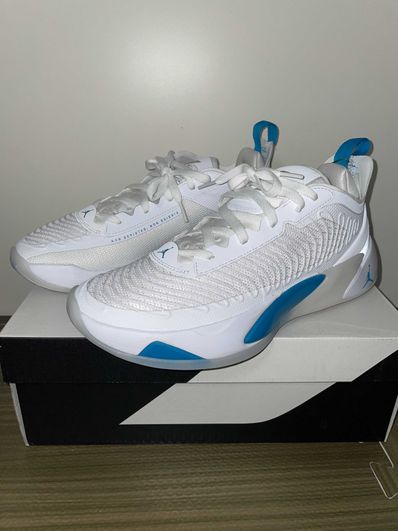 取り扱い不可:Nike Jordan Luka 1 PF "White/Metallic Silver/Neo Turquoise"