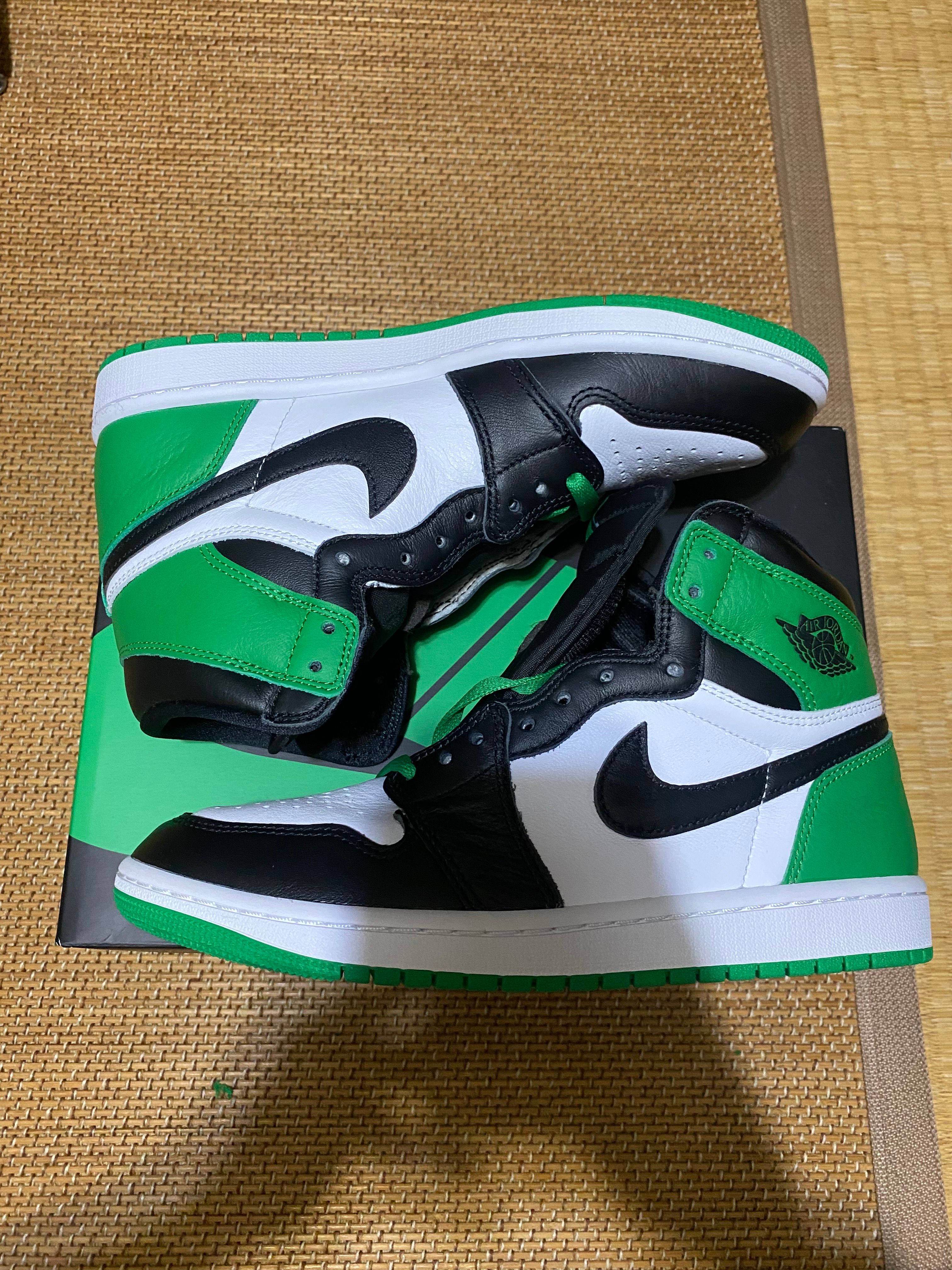 Nike Air Jordan 1 Retro High OG "Celtics/Black and Lucky Green" (2023)