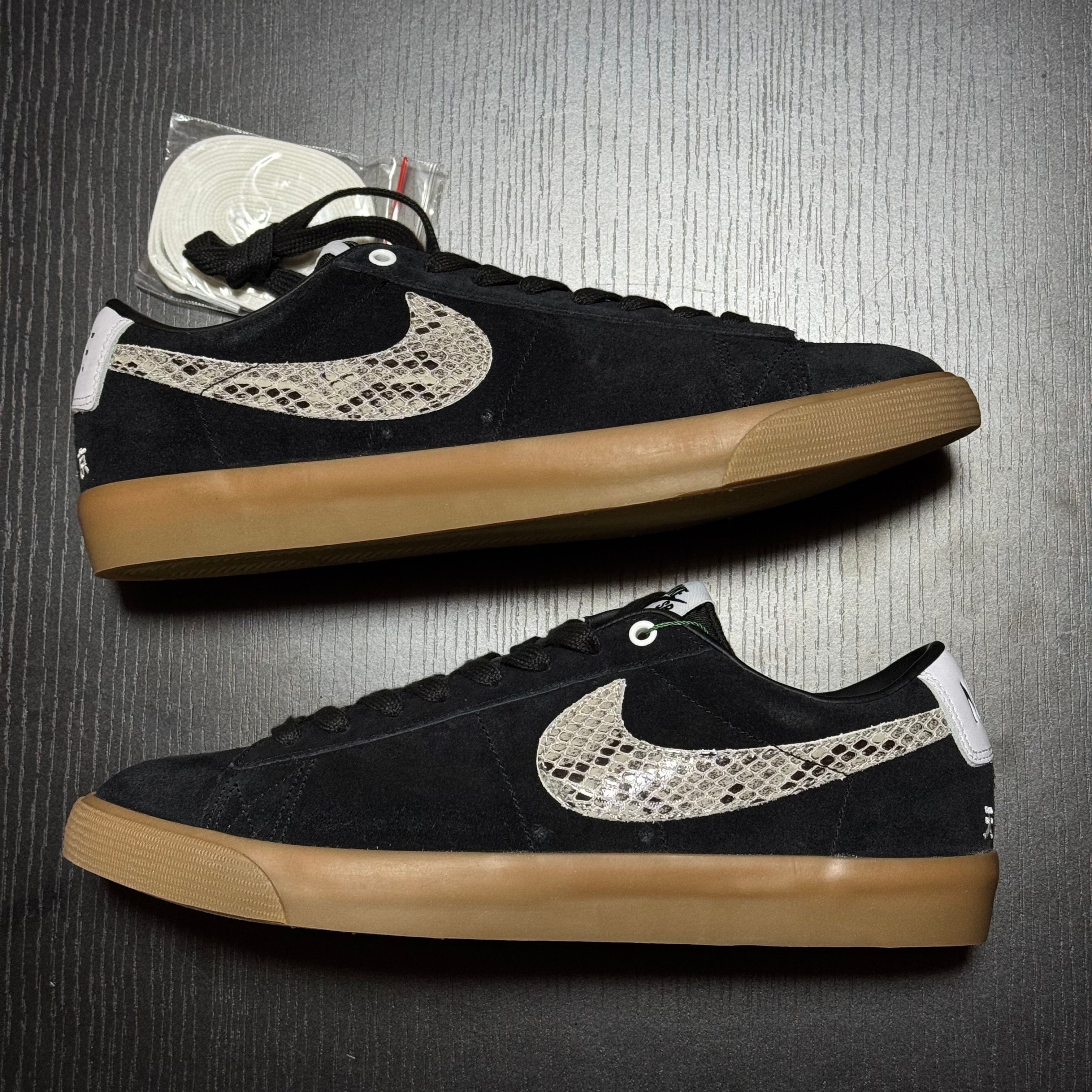 Wacko Maria × Nike SB Blazer Low "Black"