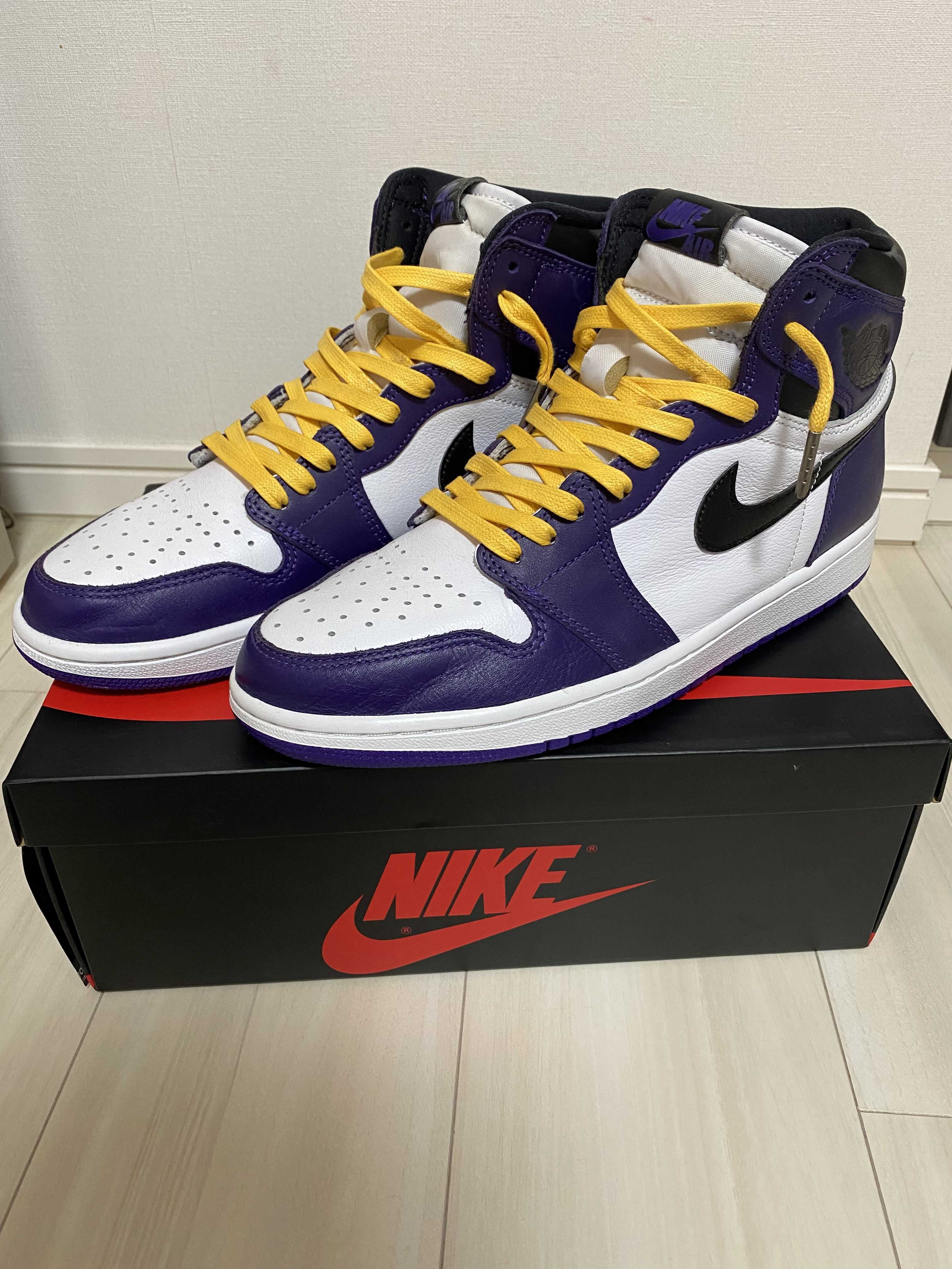 Nike Air Jordan 1 Retro High OG "Court Purple White/Black" (2020)