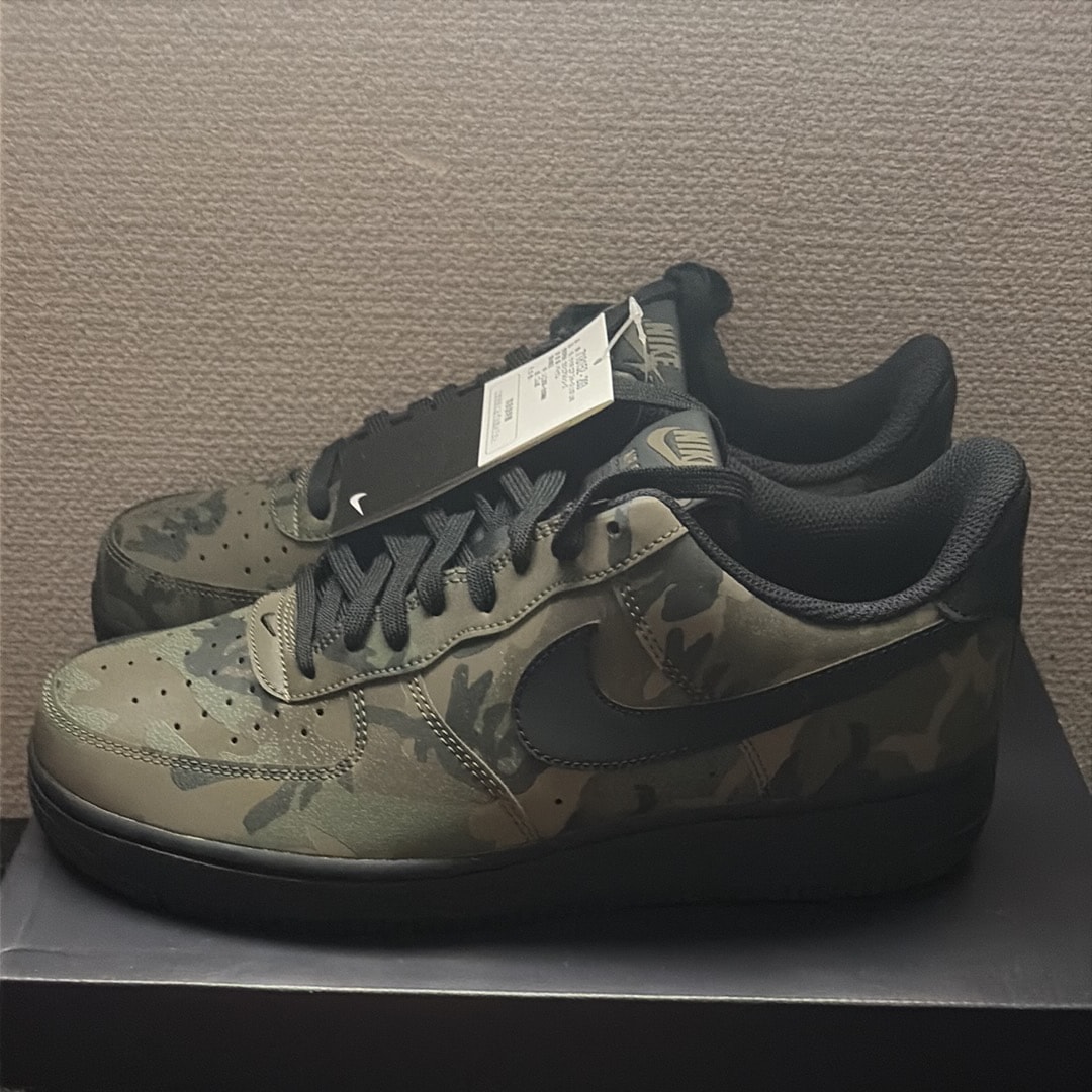 Nike Air Force 1 Low "Reflective Woodland Camo"