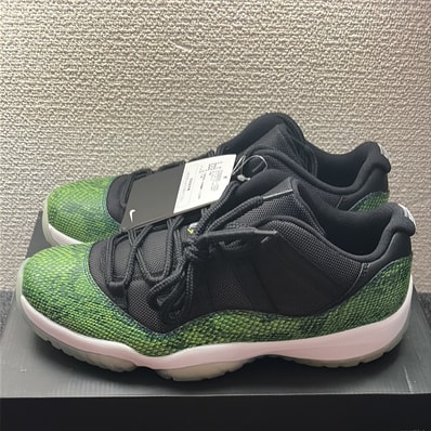Nike Air Jordan 11 Retro Low "Green Snakeskin"