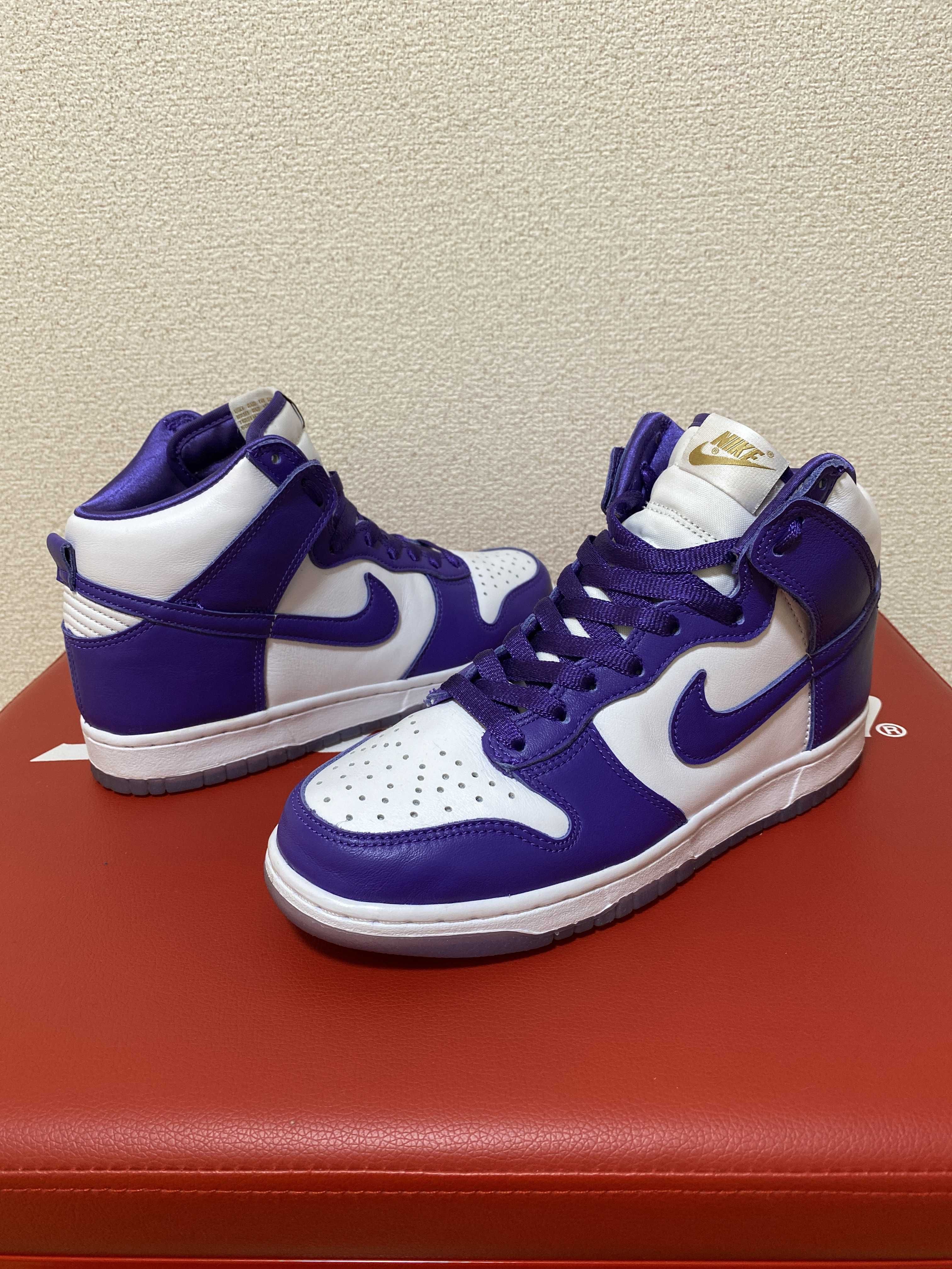 NIKE DUNK HIGH Women's "VARSITY PURPLE"