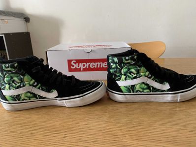 Vans Sk8-Hi Supreme Skull Pike "Green"