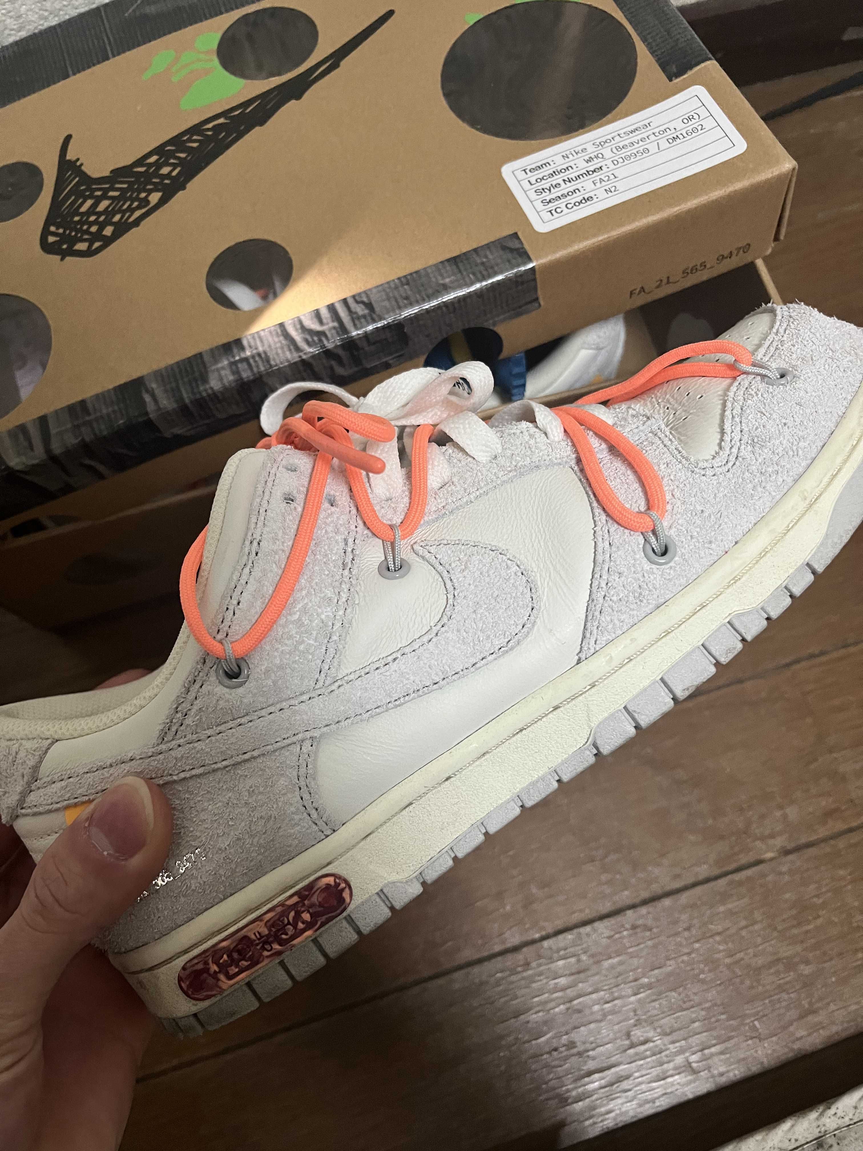 Off-White × Nike Dunk Low 1 of 50 "Lot.19"