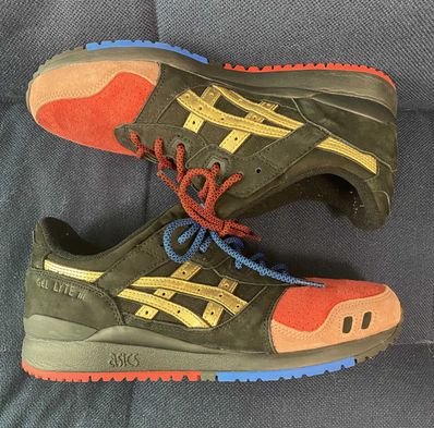 Ronnie Fieg × Asics Gel-Lyte III Tokyo Trio 252.1 "Black/Gold"