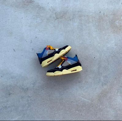 UNION × NIKE AIR JORDAN 4 "OFF NOIR"