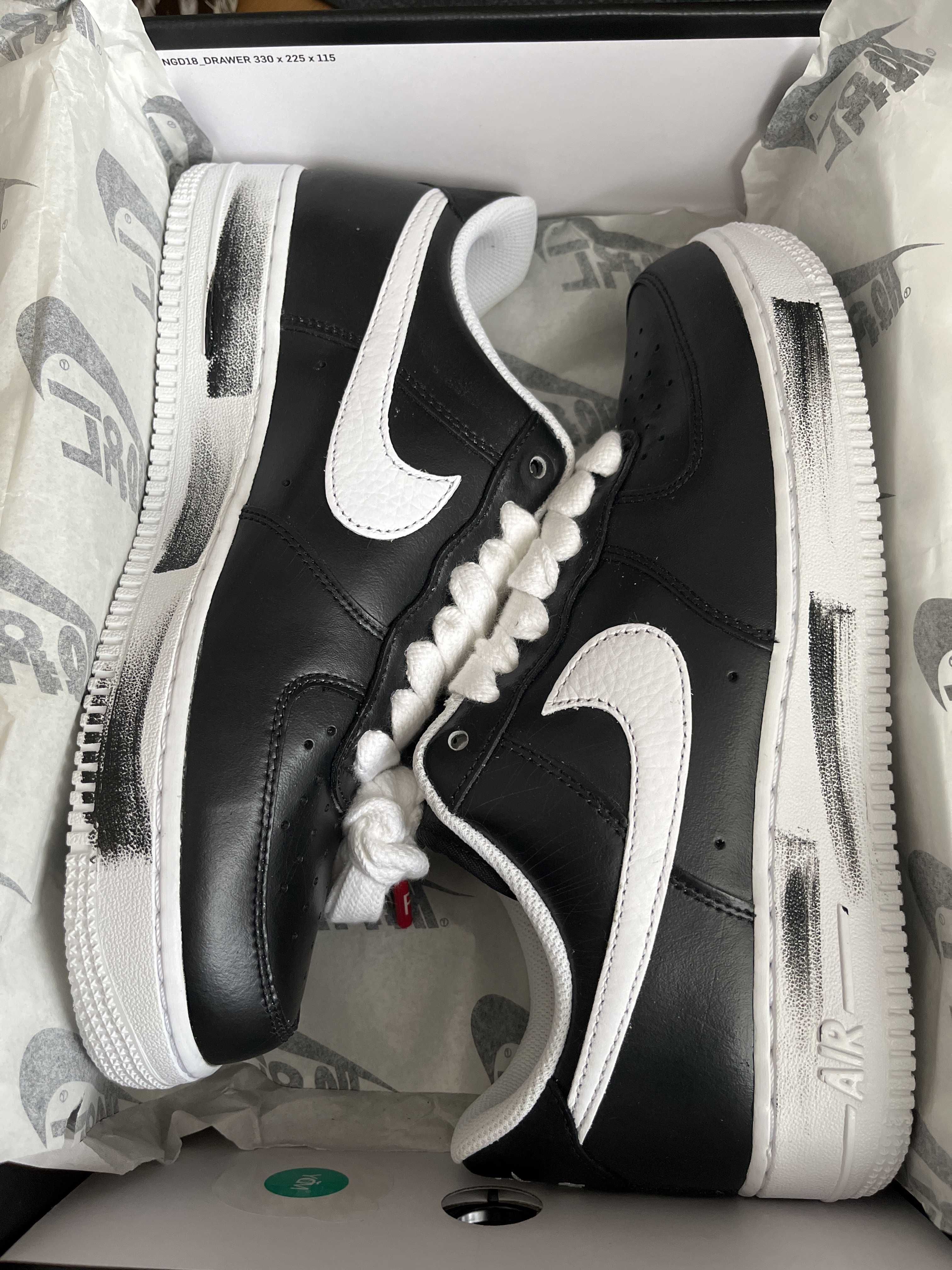 PEACEMINUSONE × Nike Air Force 1 Low Para Noise "Black" / G-DRAGON