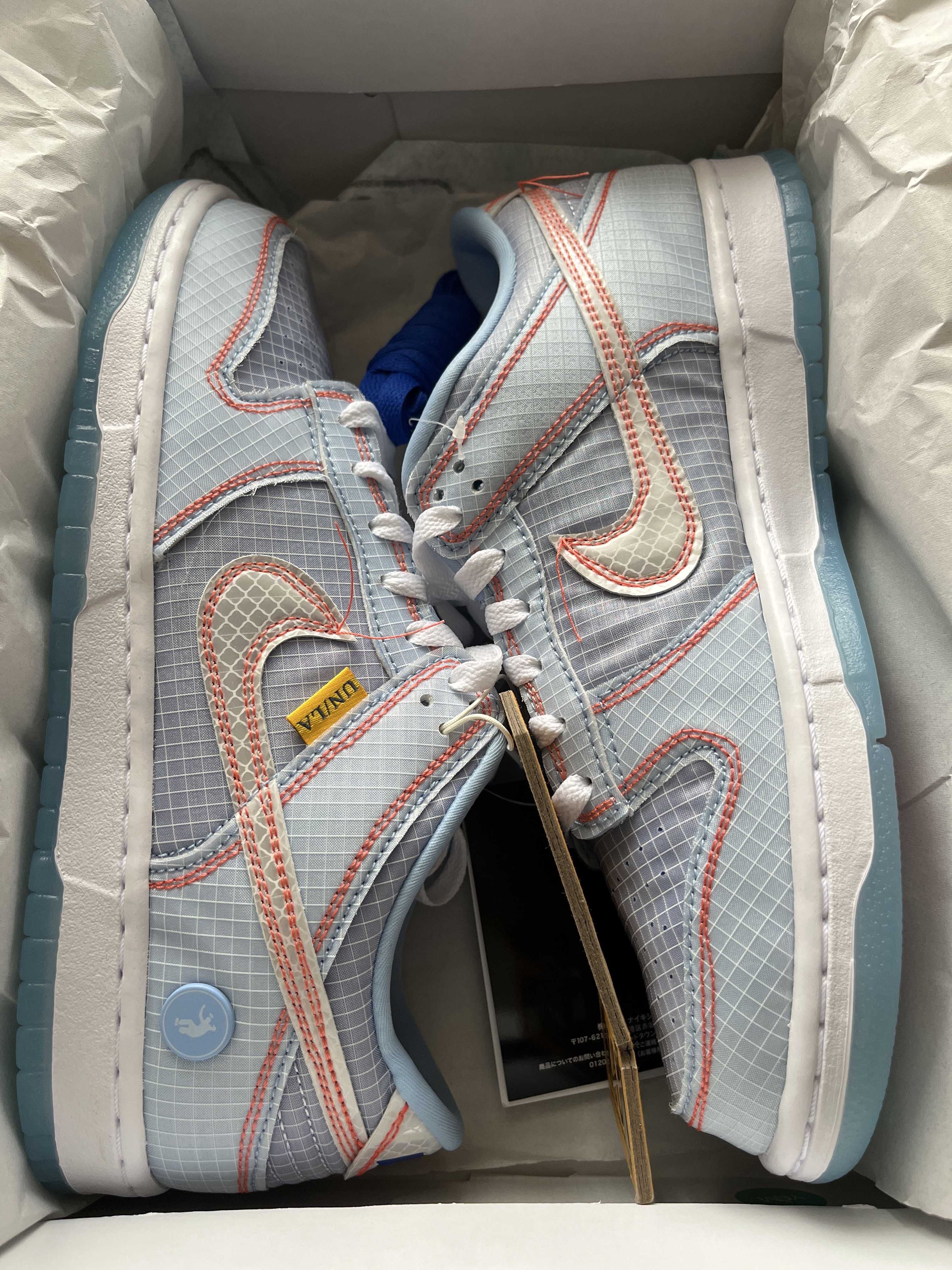 UNION × Nike Dunk Low "Argon"