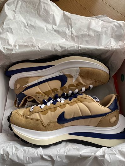 Sacai × Nike Vapor Waffle "Sesame And Blue Void"