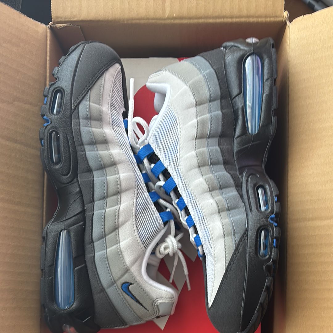 Nike Air Max 95 OG Big Bubble "Cool Grey/Blue Spark"