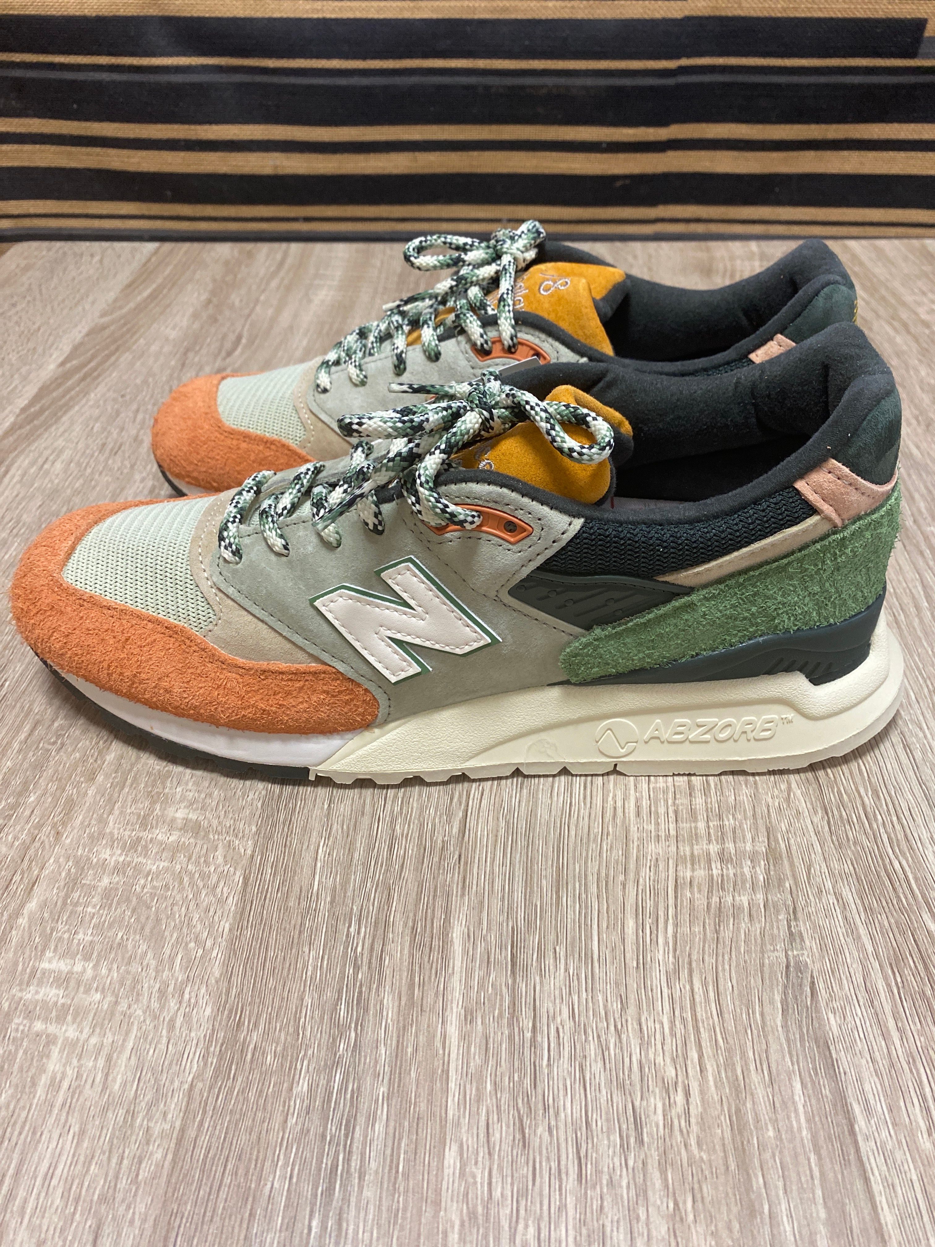 KITH Ronnie Fieg and the Frank Lloyd Wright Foundation × New Balance 998 "Aloe Wash/Apricot Buff"