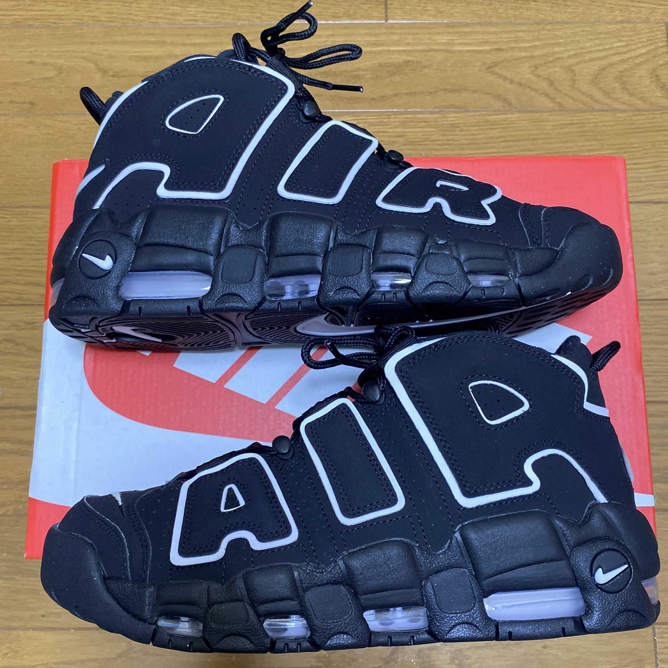 Nike Air More Uptempo "Black/White"(2020)