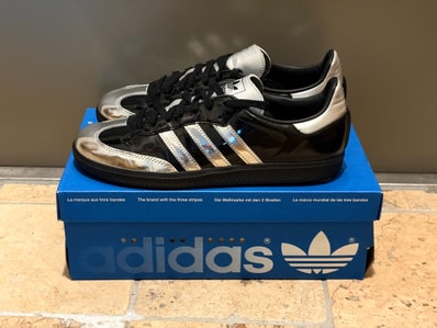 atmos × adidas Samba "Tuxedo"