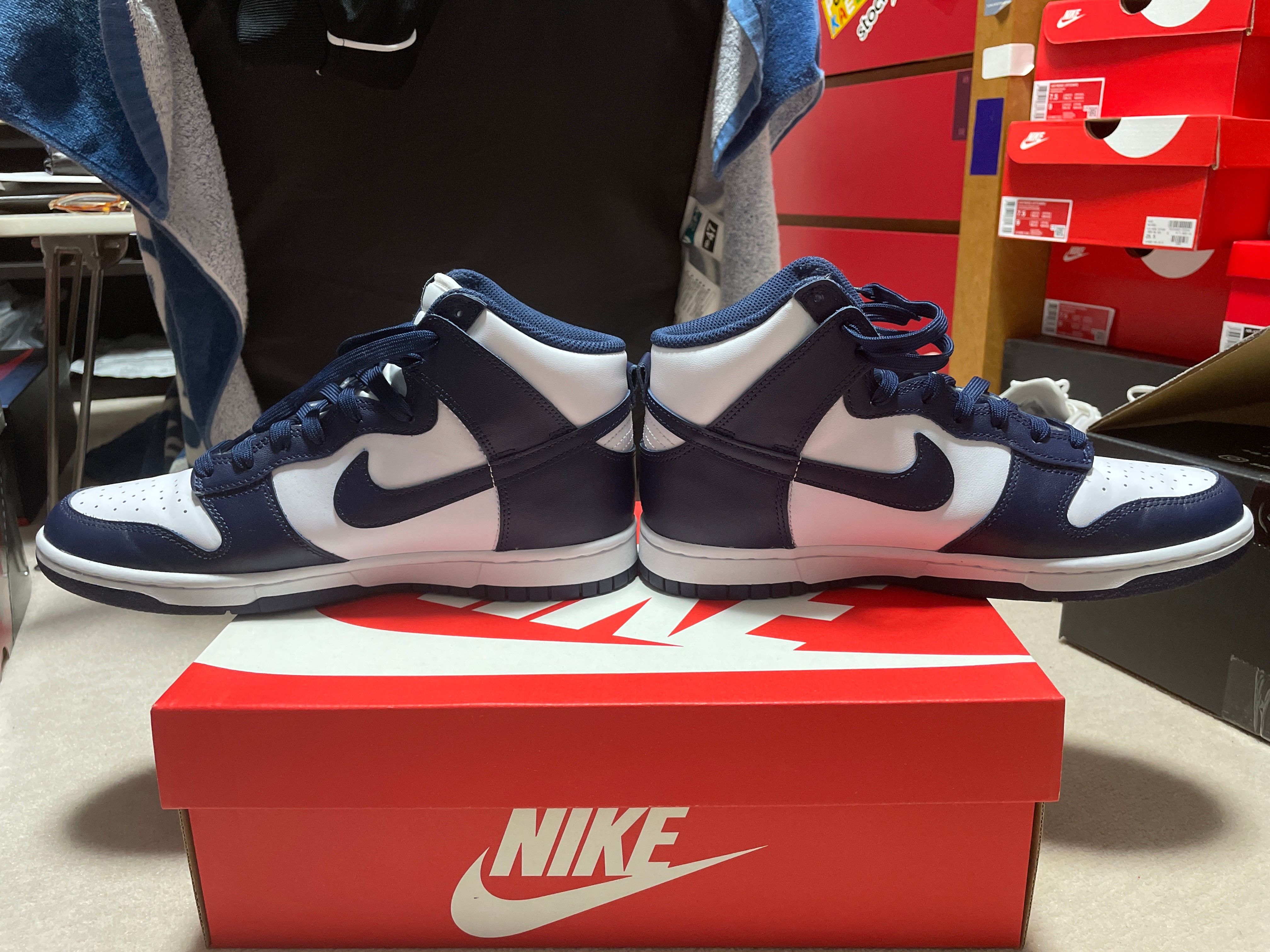 Nike Dunk High "Championship Navy"