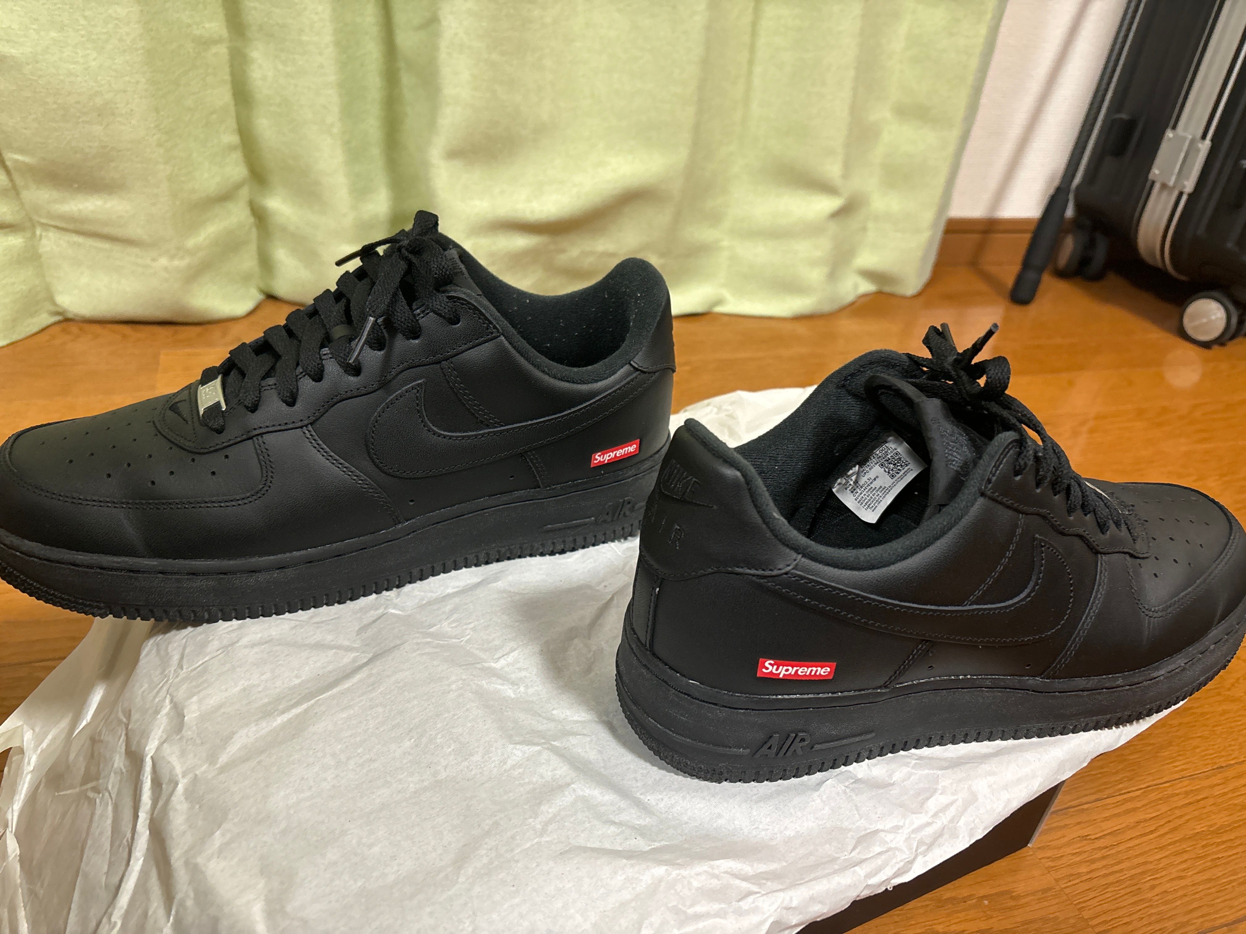 Supreme × Nike Air Force 1 Low "Black"