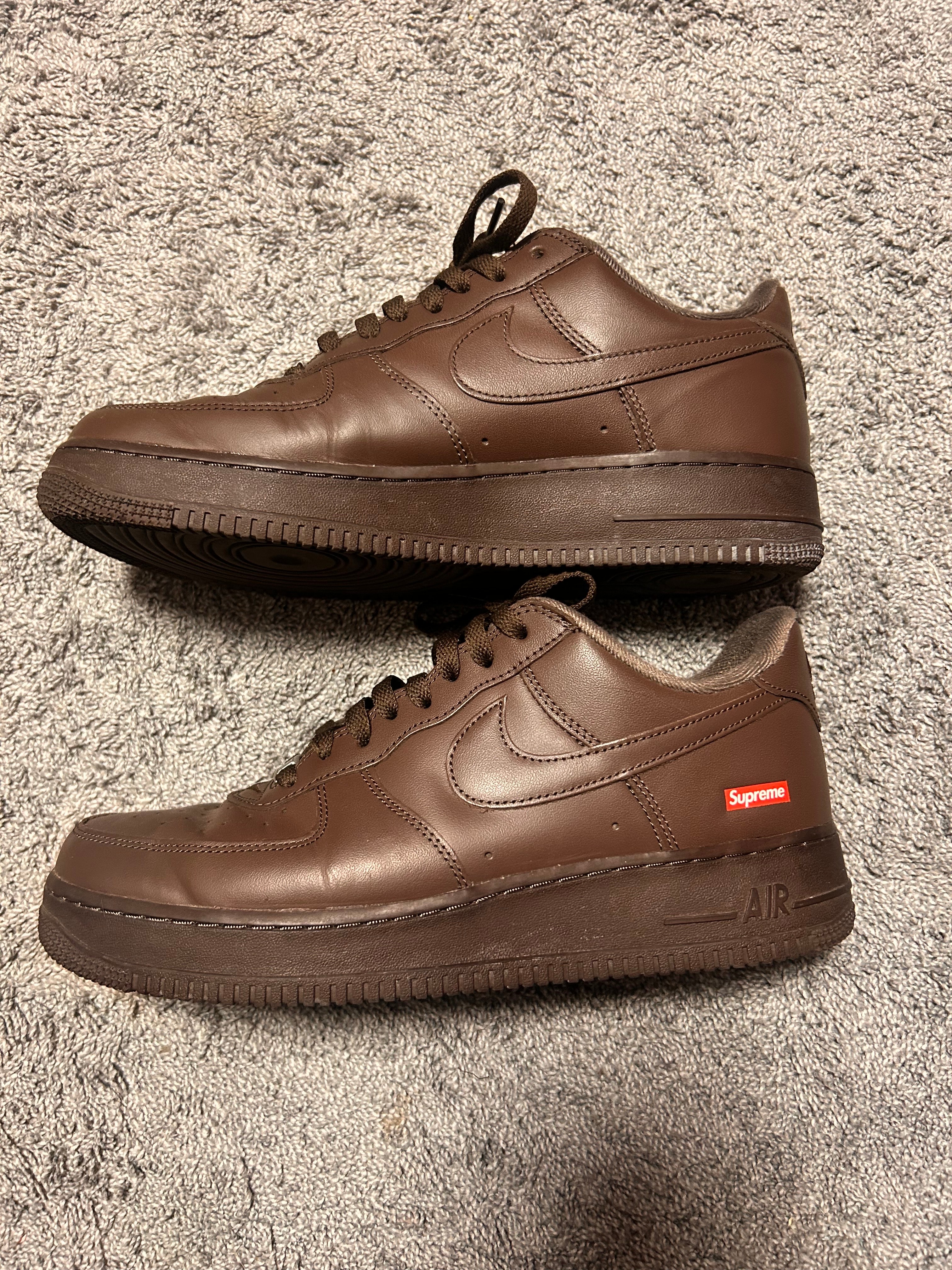 Supreme × Nike Air Force 1 Low "Baroque Brown"