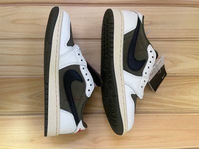 Travis Scott × Nike Air Jordan 1 Low OG SP "Reverse Olive"