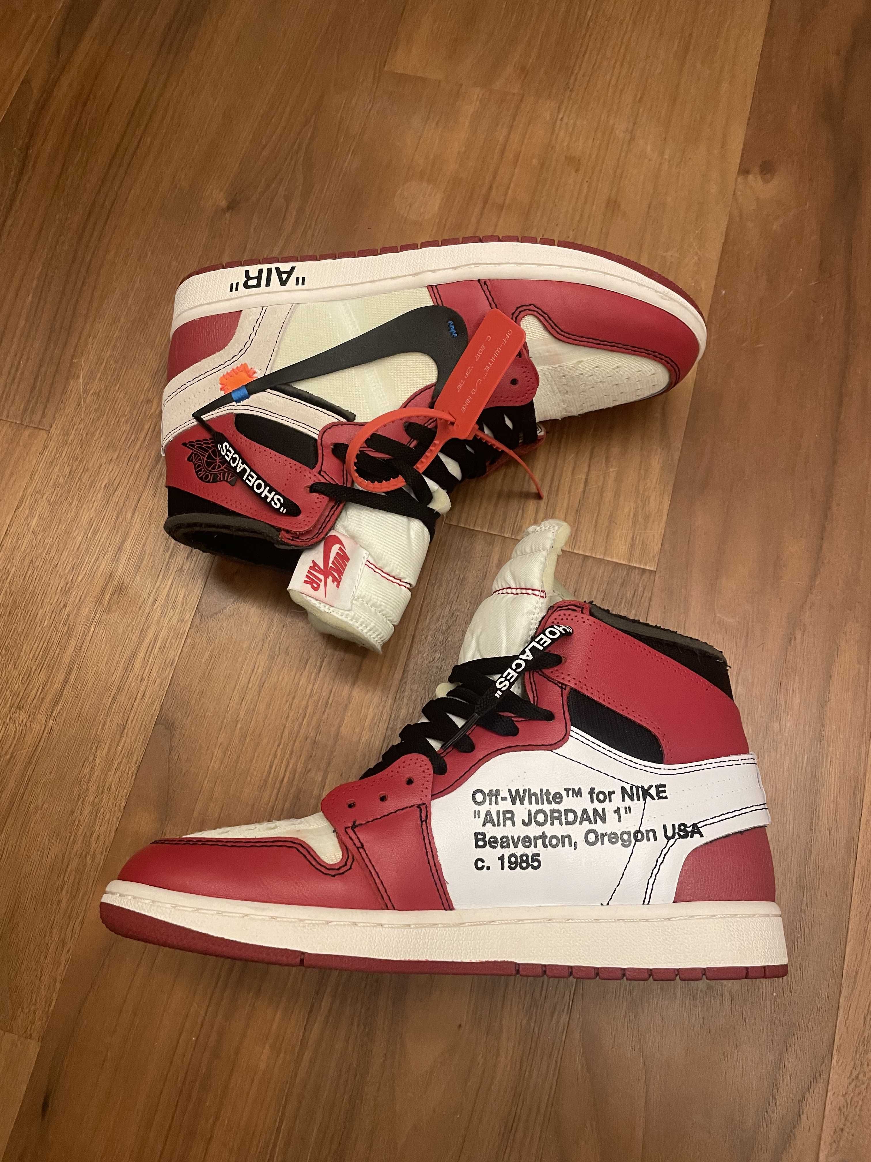 Off-White × Nike Air Jordan 1 Retro High The Ten "Chicago"