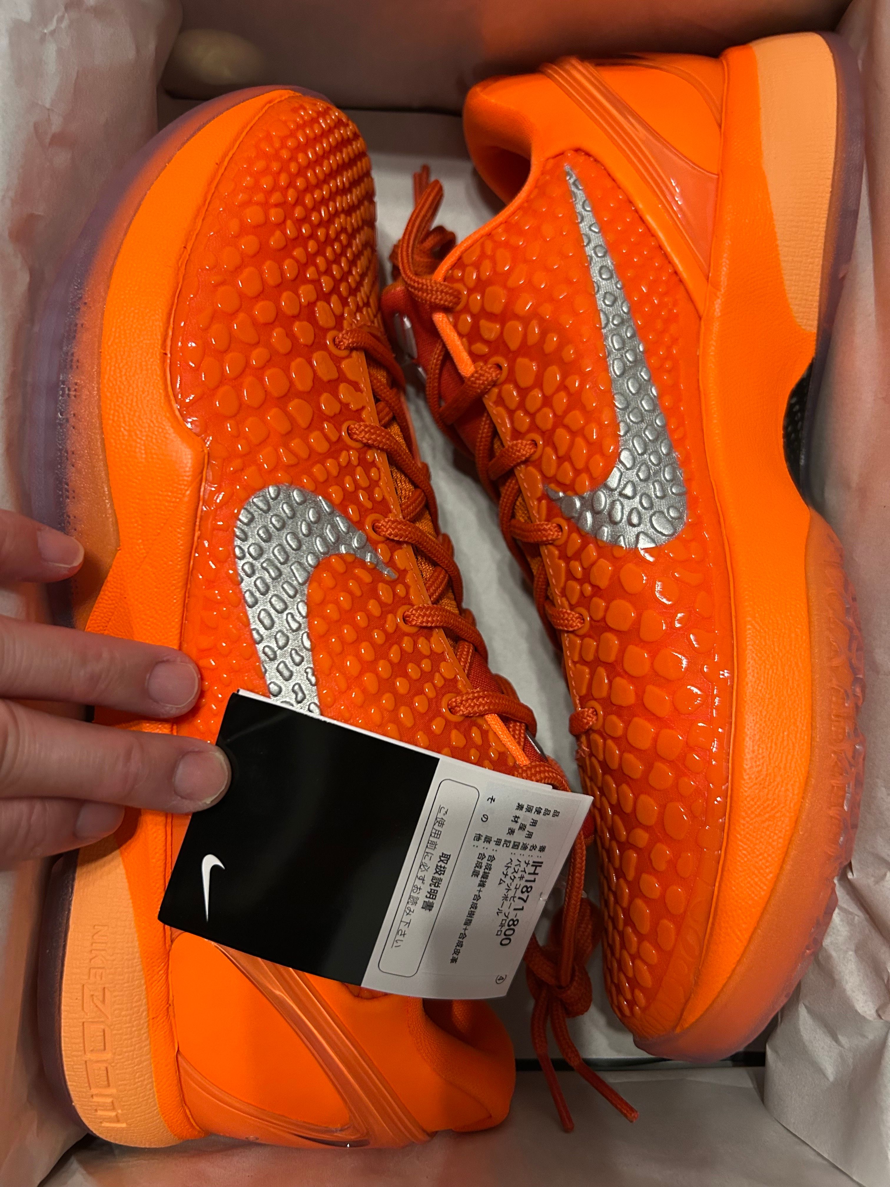 Nike Kobe 6 Protro "Total Orange"