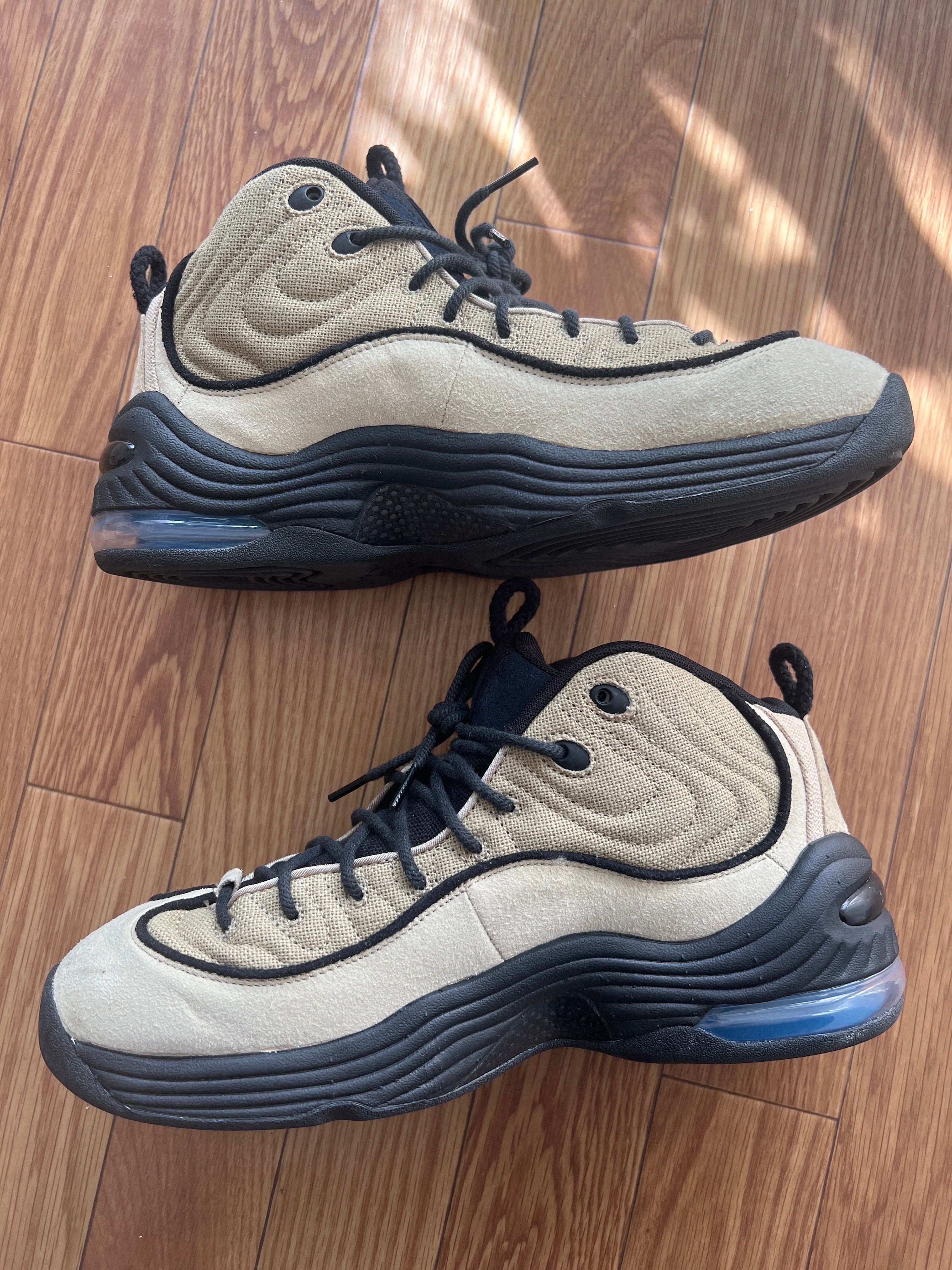 Stussy × Nike Air Penny 2 "Rattan and Limestone"