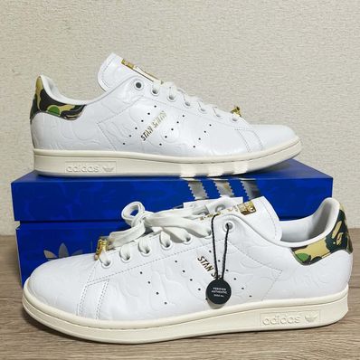 A BATHING APE × adidas Stan Smith 30th Anniversary "White"