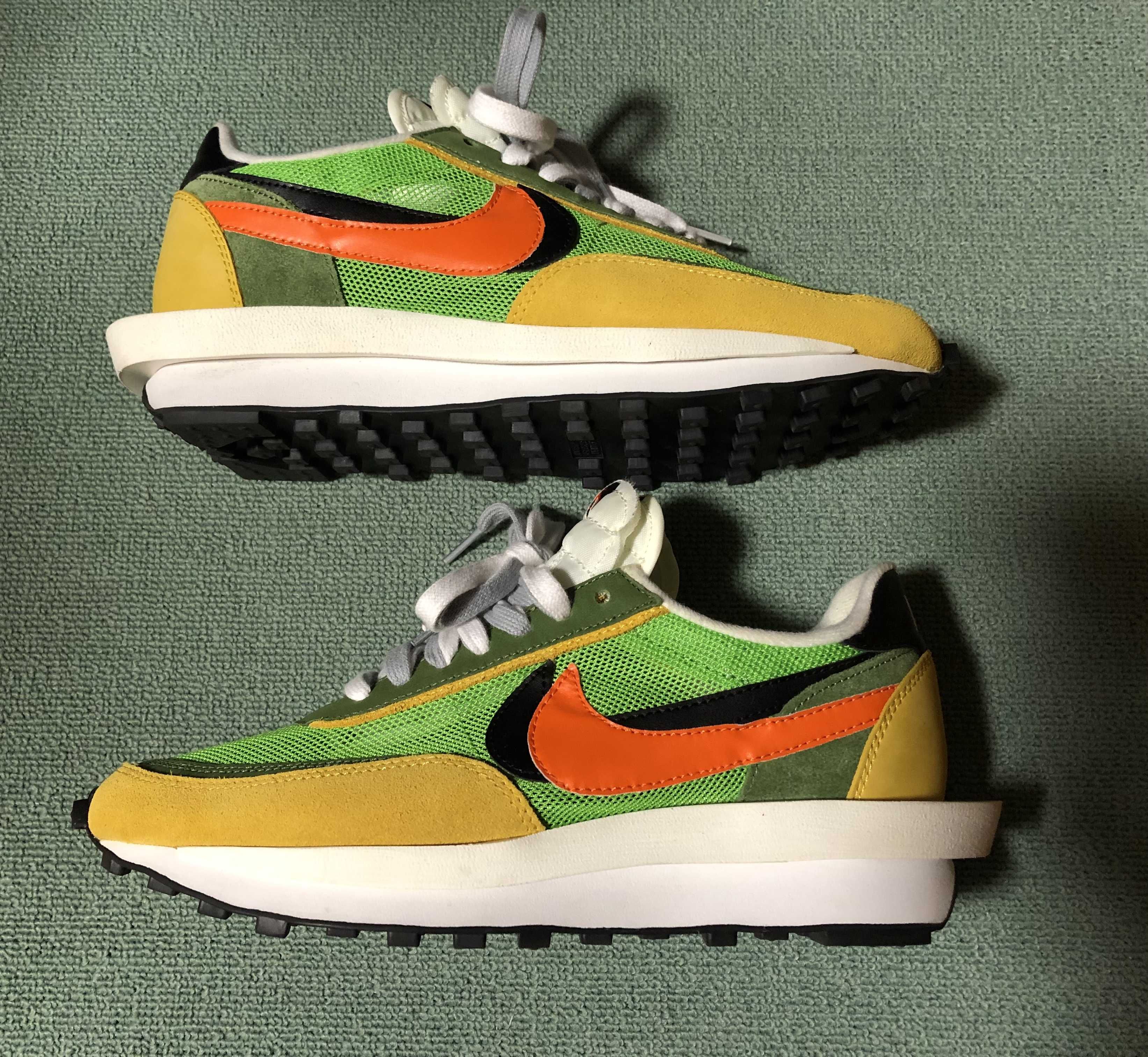 sacai × Nike LDV Waffle "Green"