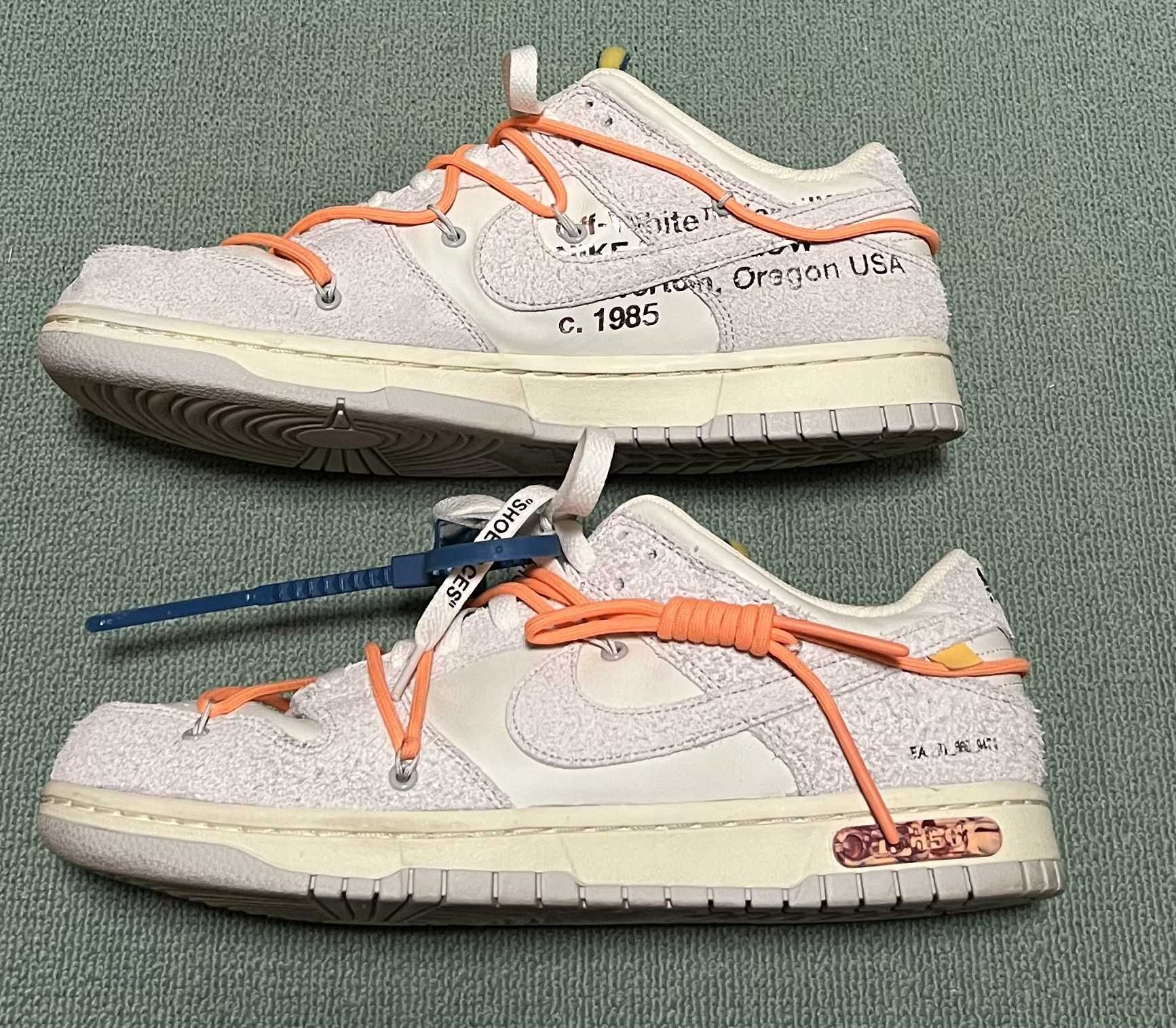 Off-White × Nike Dunk Low 1 of 50 "Lot.19"