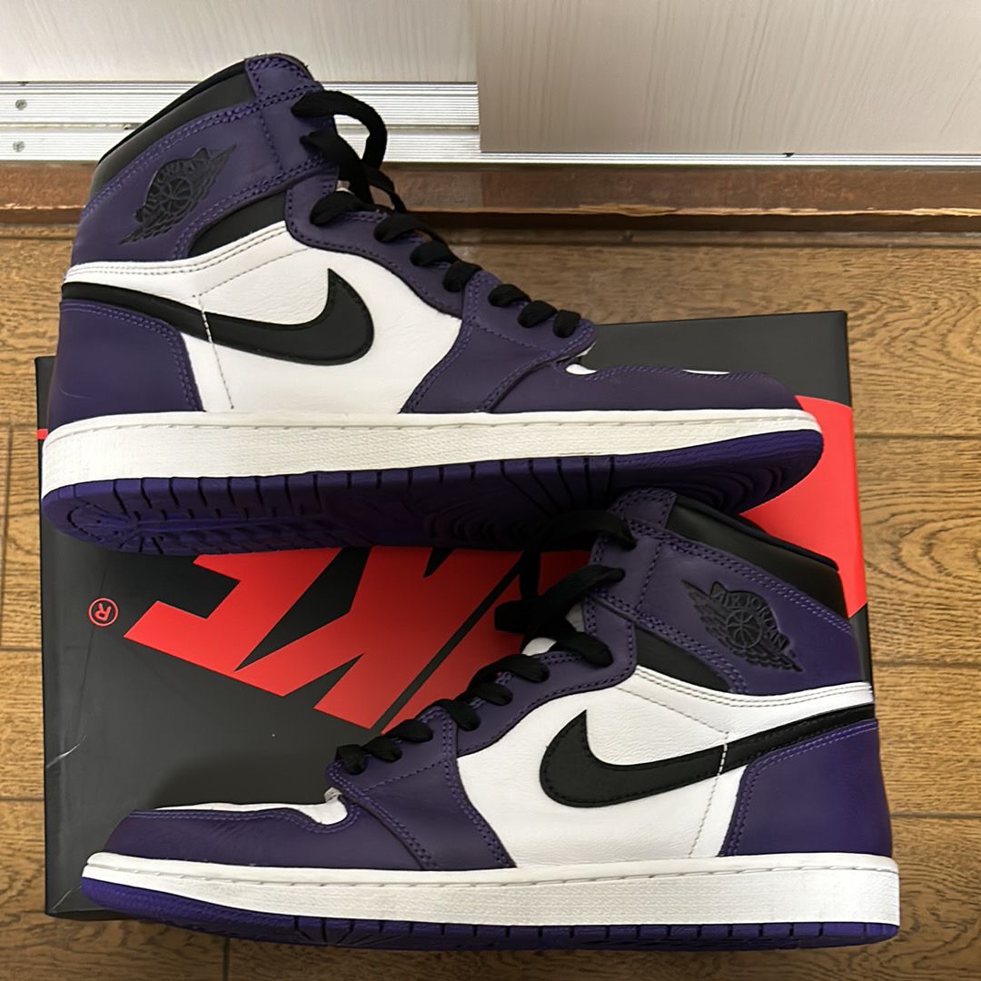 Nike Air Jordan 1 Retro High OG "Court Purple White/Black" (2020)   